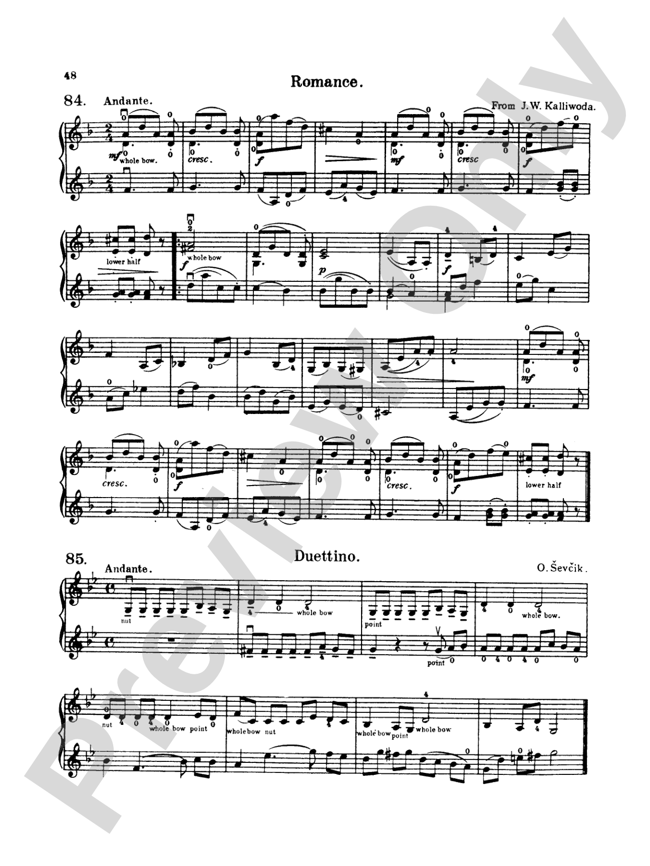 Sevcík: The Little Sevcík (An Elementary Violin Tutor): Violin Book
