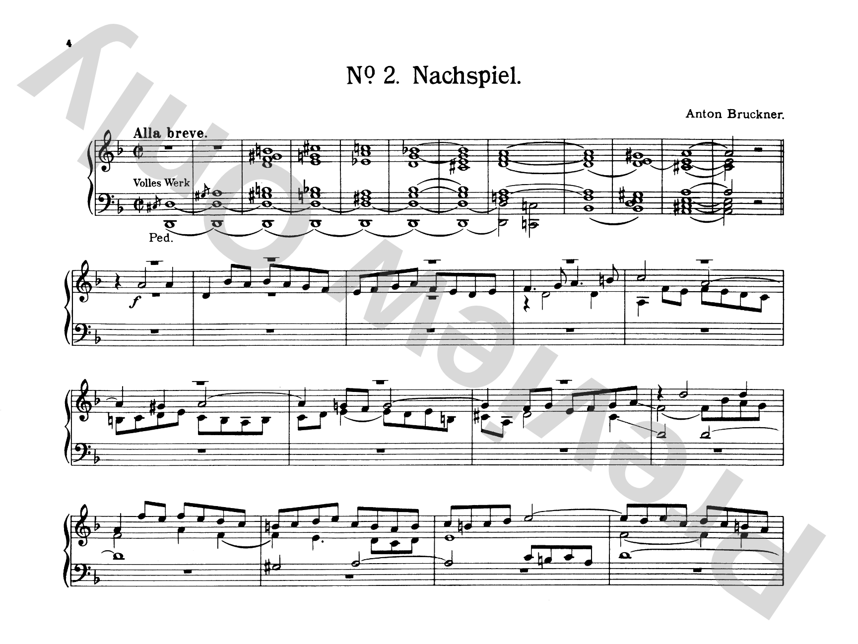Bruckner: Album of Various Pieces (Including Preludes, Postludes, Transcriptions)