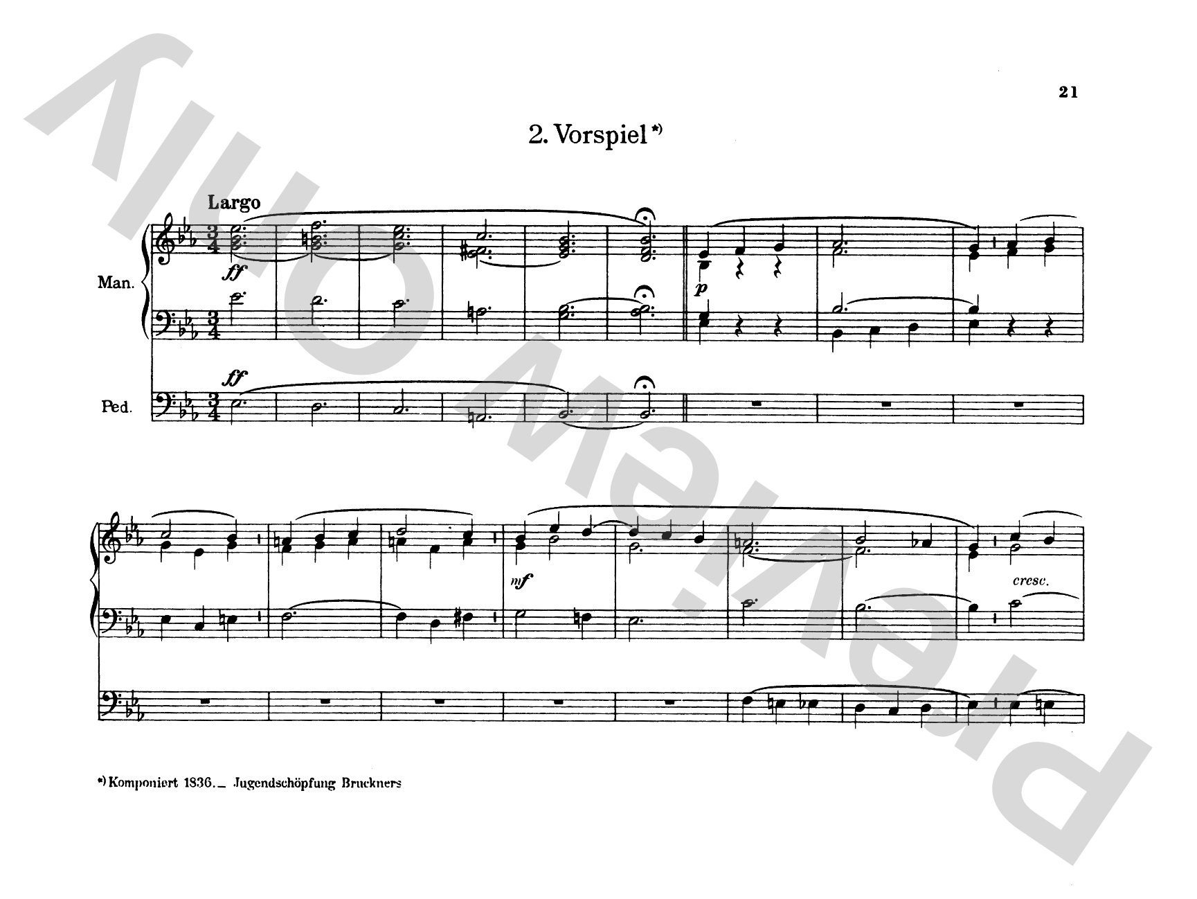 Bruckner: Album of Various Pieces (Including Preludes, Postludes, Transcriptions)
