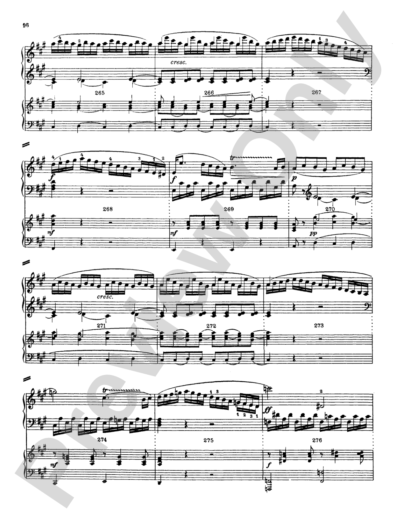 Mozart: Piano Concerto No. 12 in A Major, K. 414: Piano Duo (2 Pianos, 4 Hands) Book (2 copies required)