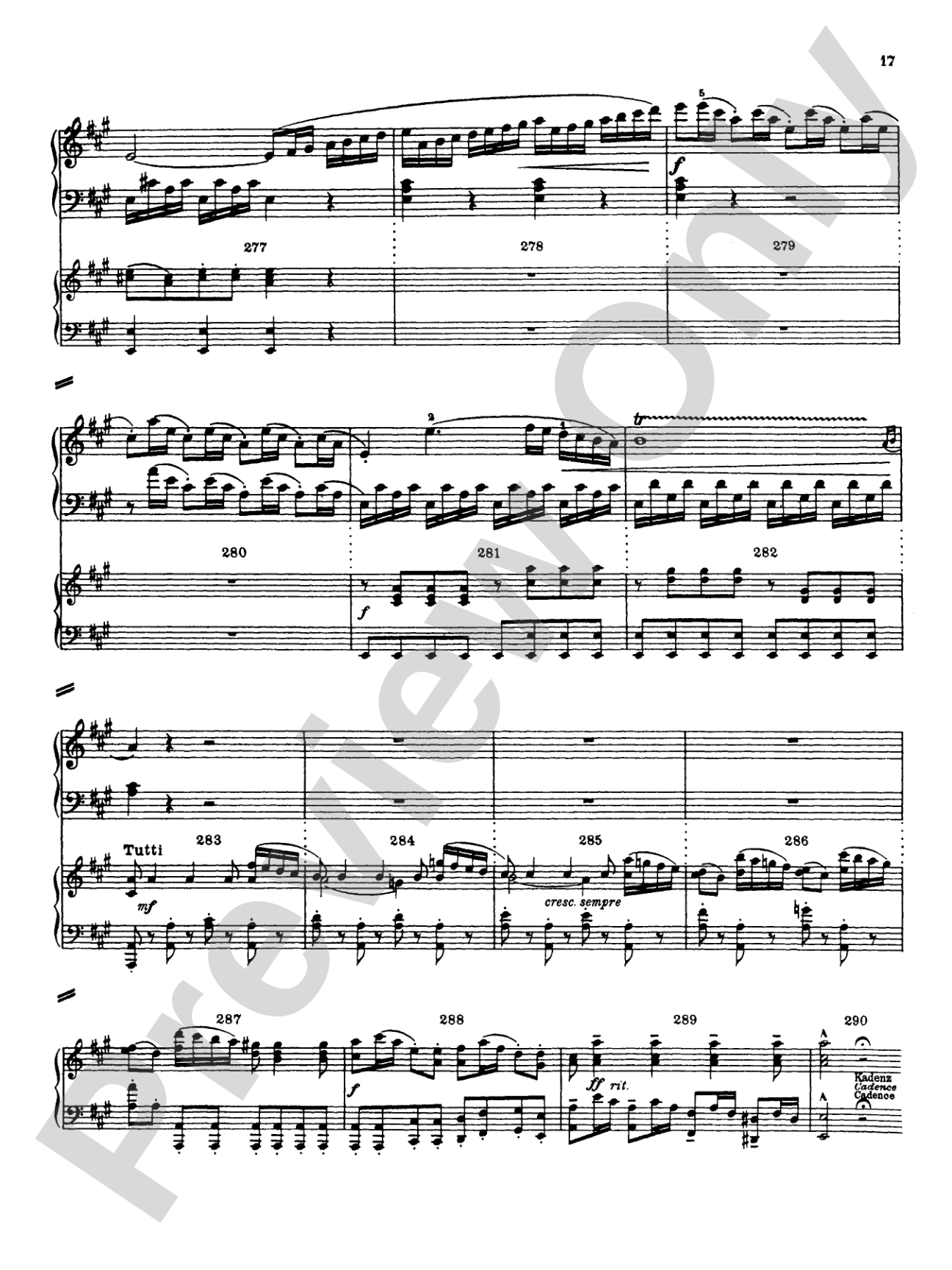 Mozart: Piano Concerto No. 12 in A Major, K. 414: Piano Duo (2 Pianos, 4 Hands) Book (2 copies required)