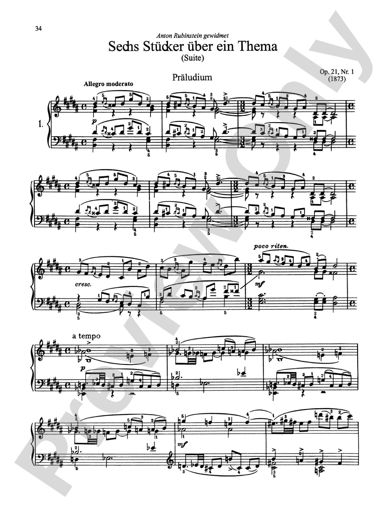 Tchaikovsky: Selected Works, Volume I