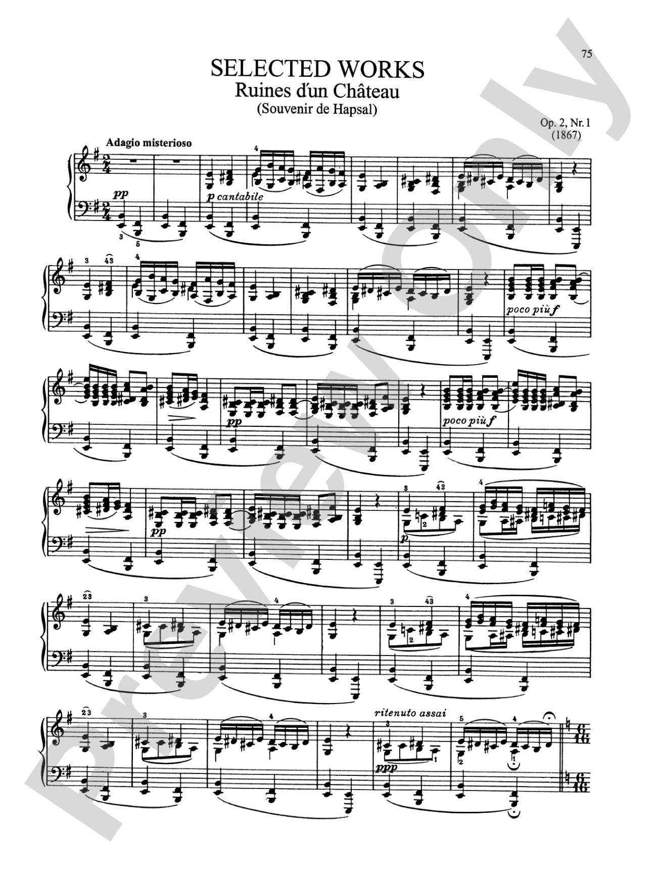 Tchaikovsky: Selected Works, Volume I