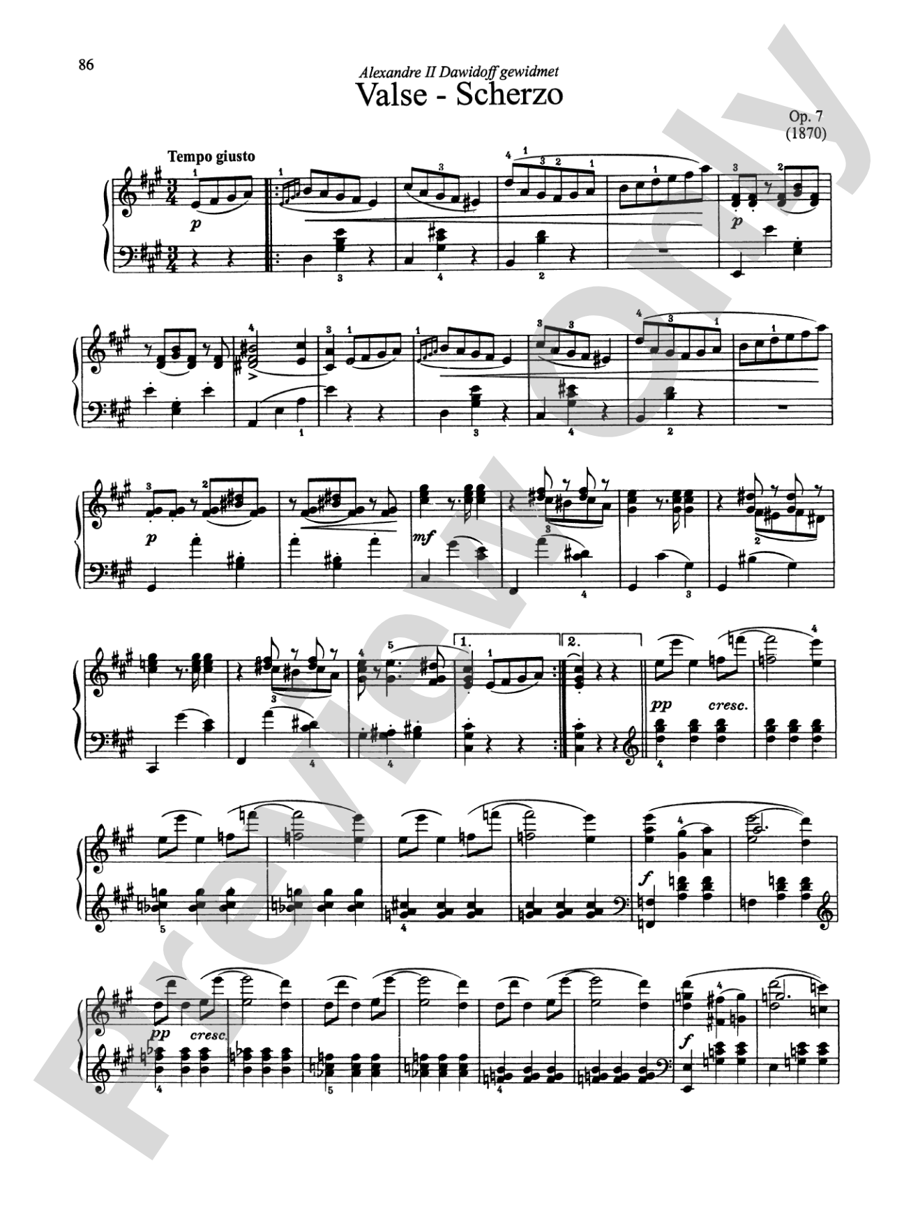Tchaikovsky: Selected Works, Volume I