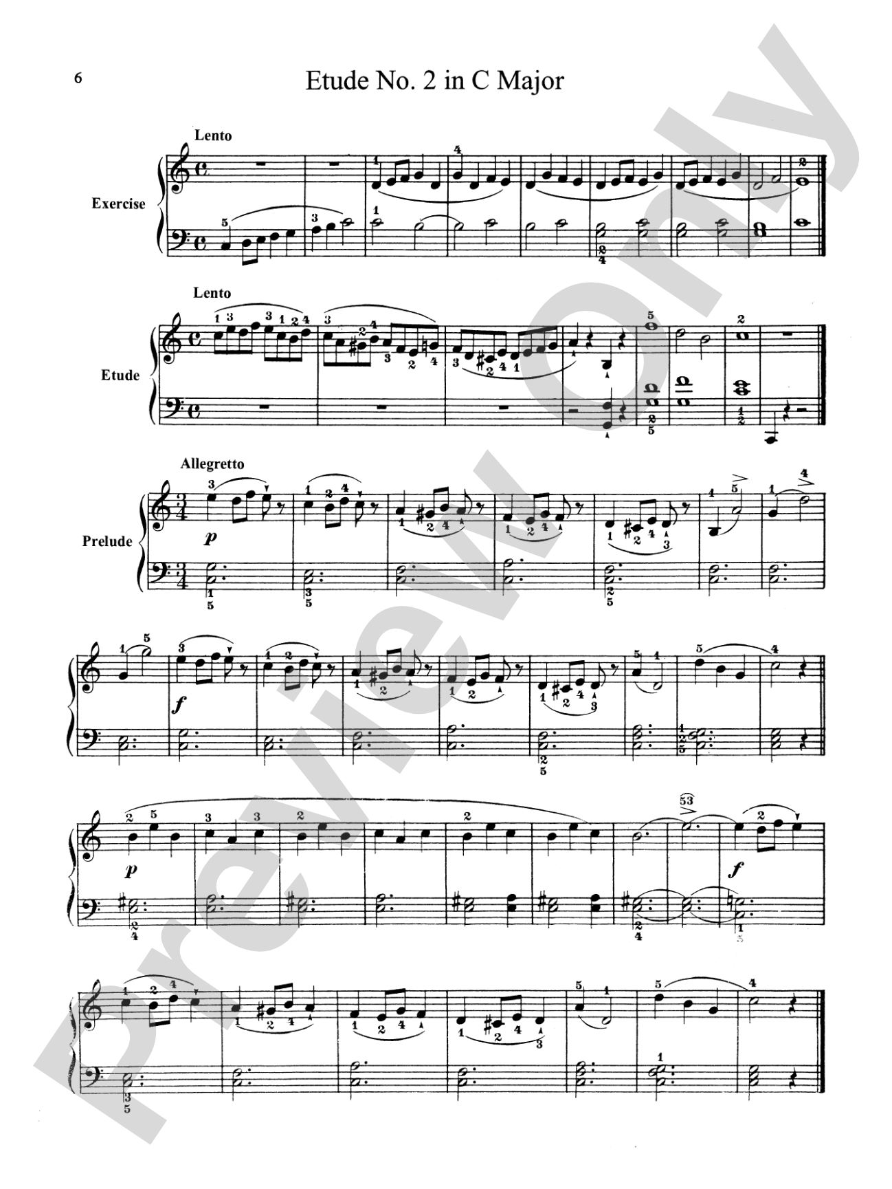 Bertini: Forty-nine Etudes, Op. 101 & 166