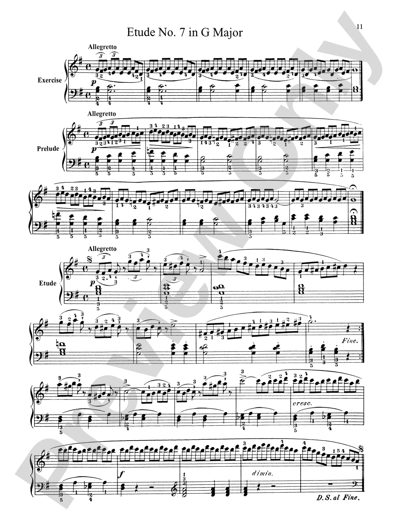 Bertini: Forty-nine Etudes, Op. 101 & 166