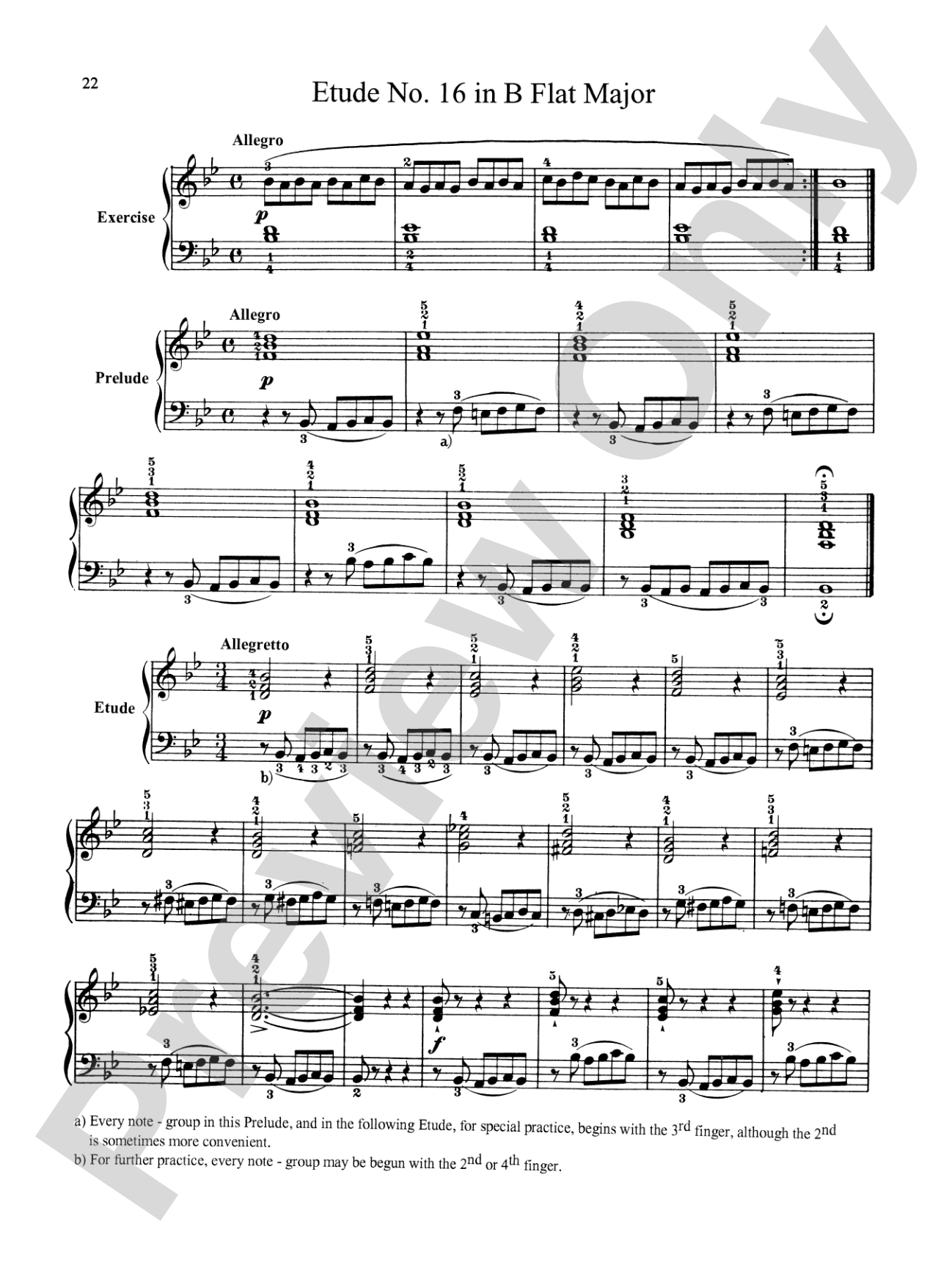 Bertini: Forty-nine Etudes, Op. 101 & 166