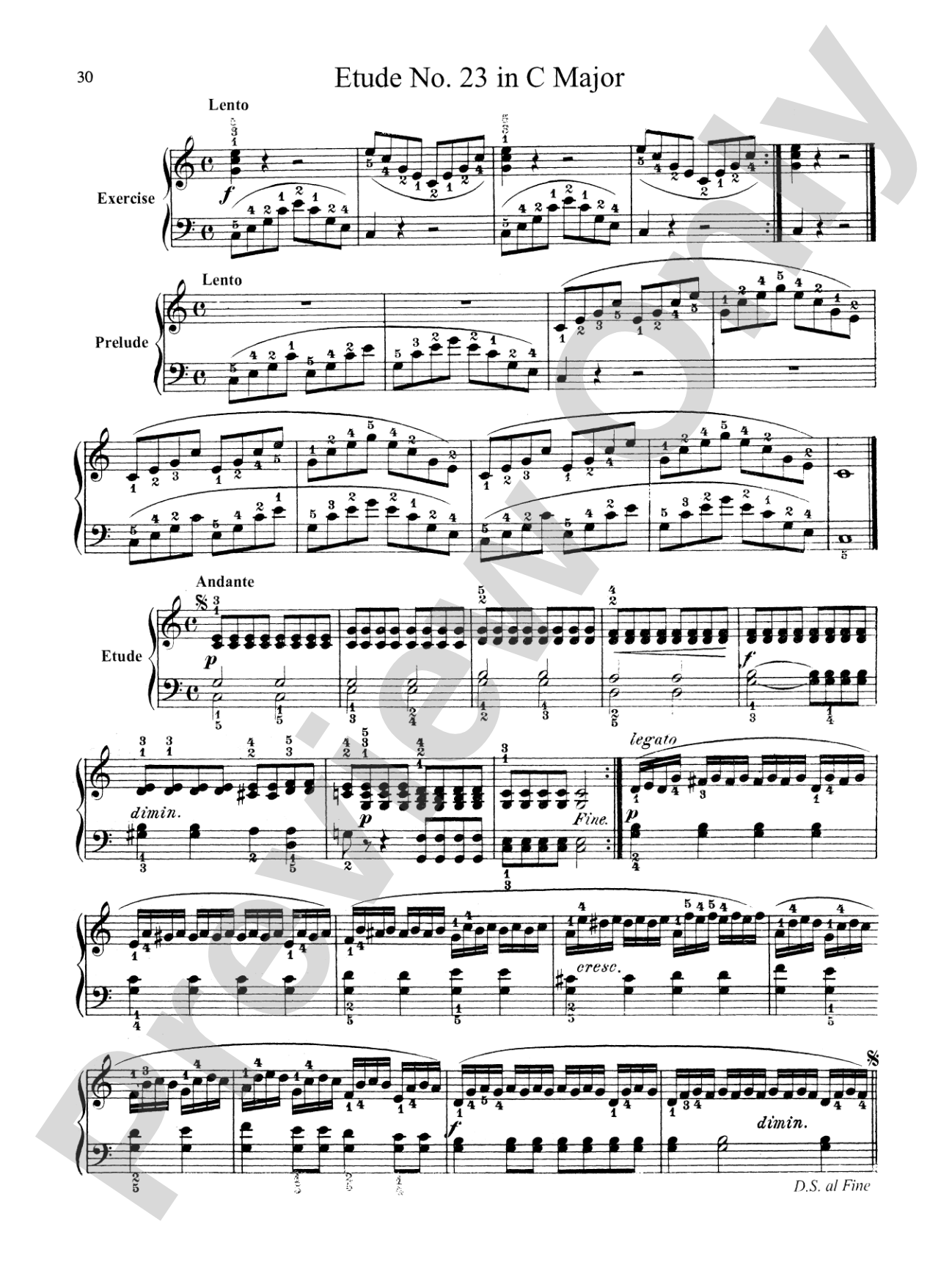 Bertini: Forty-nine Etudes, Op. 101 & 166