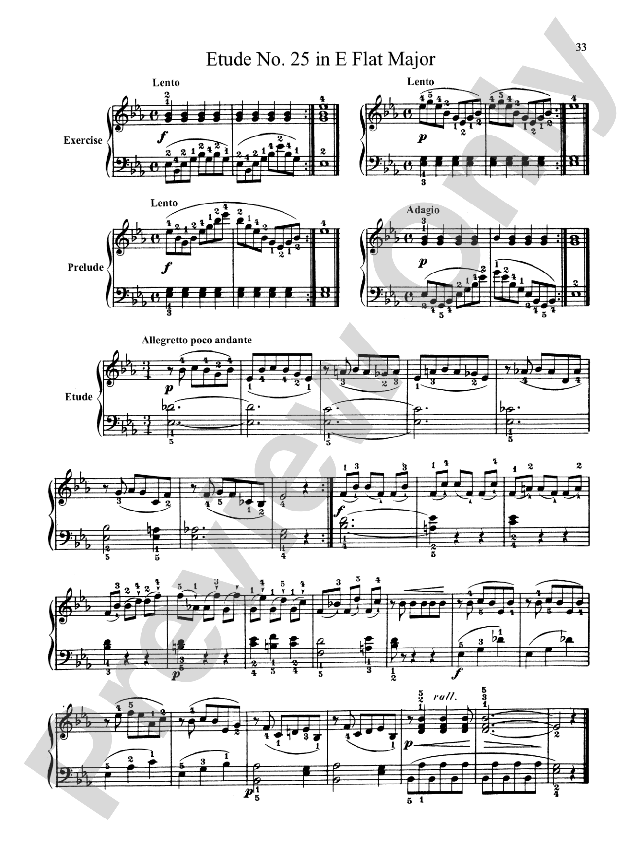 Bertini: Forty-nine Etudes, Op. 101 & 166