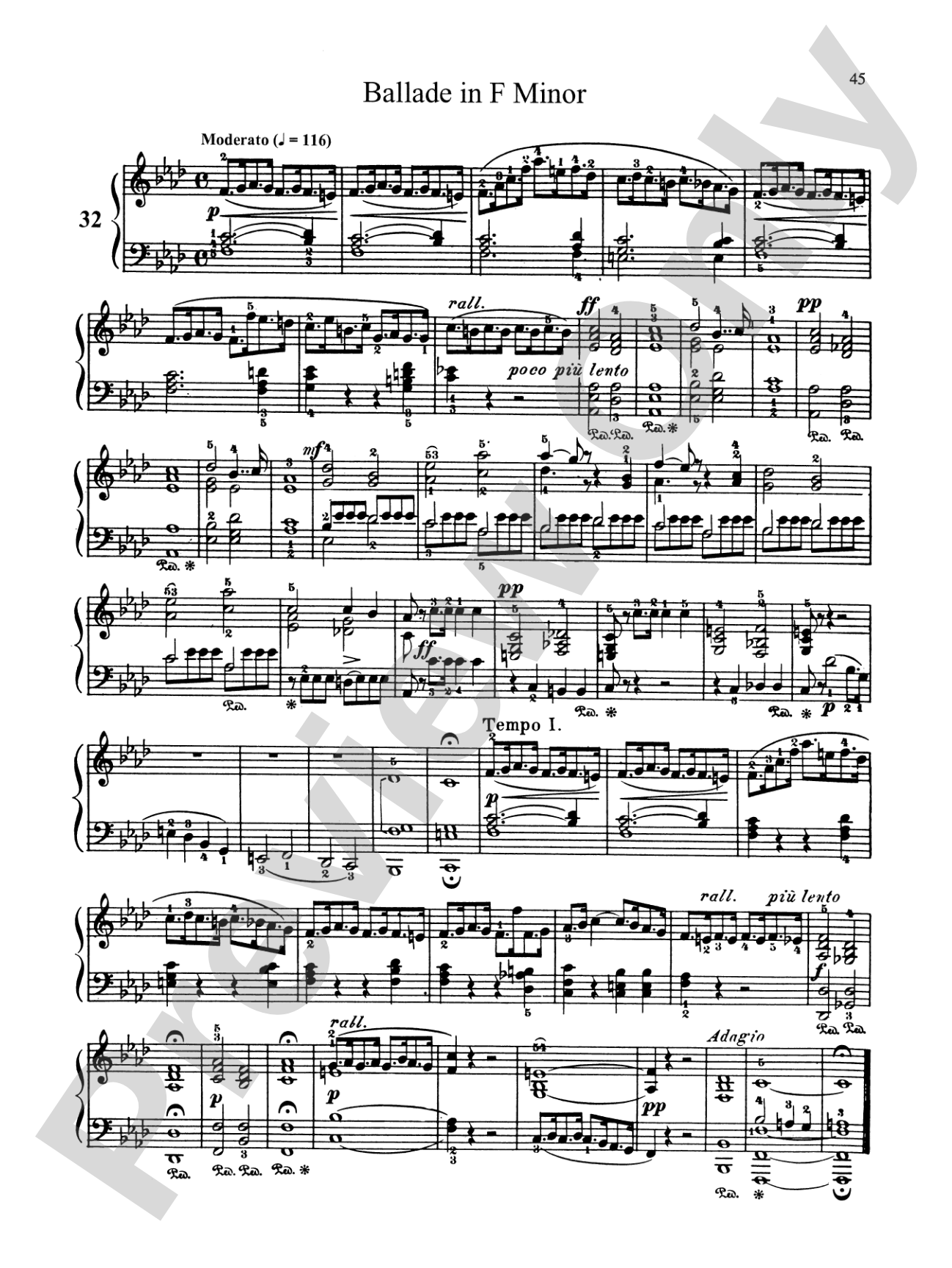 Bertini: Forty-nine Etudes, Op. 101 & 166