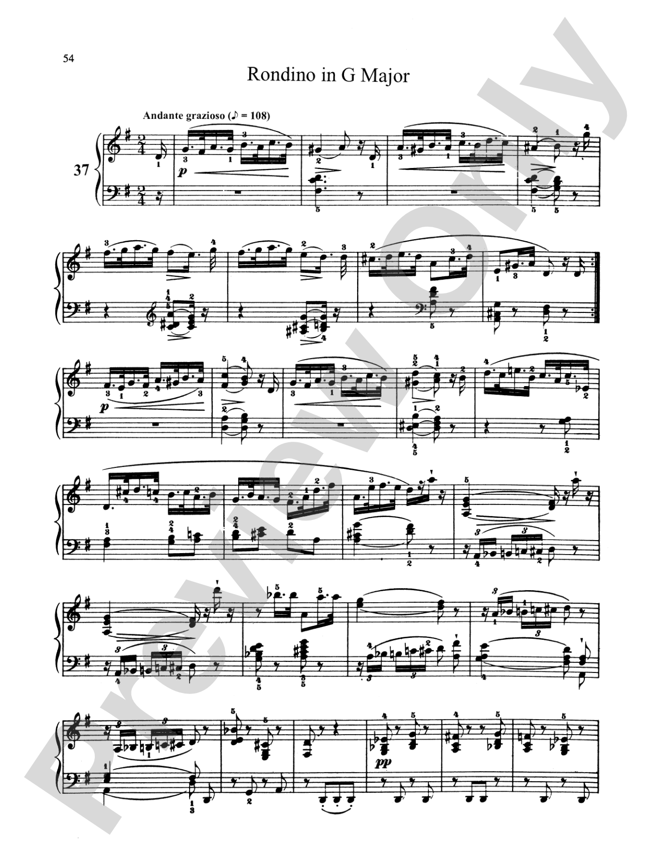 Bertini: Forty-nine Etudes, Op. 101 & 166