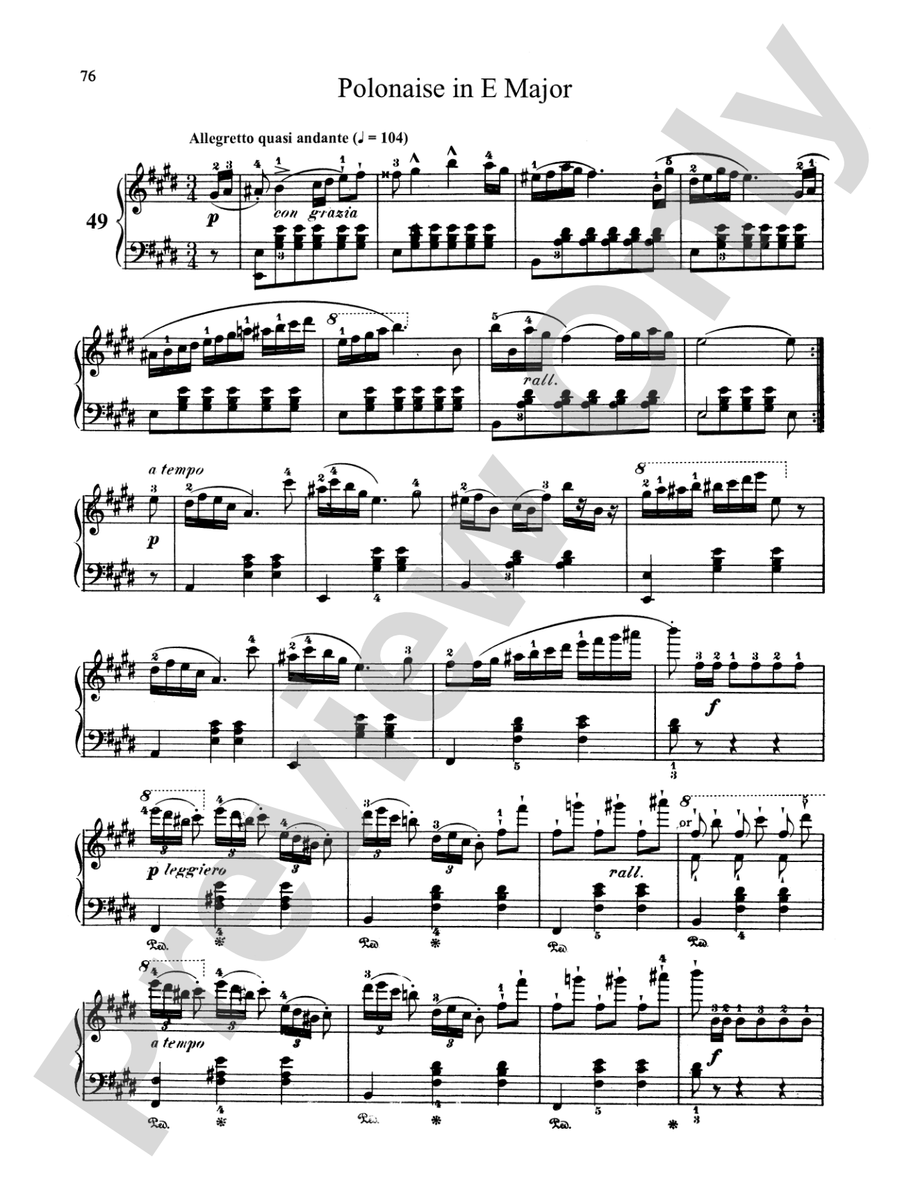 Bertini: Forty-nine Etudes, Op. 101 & 166