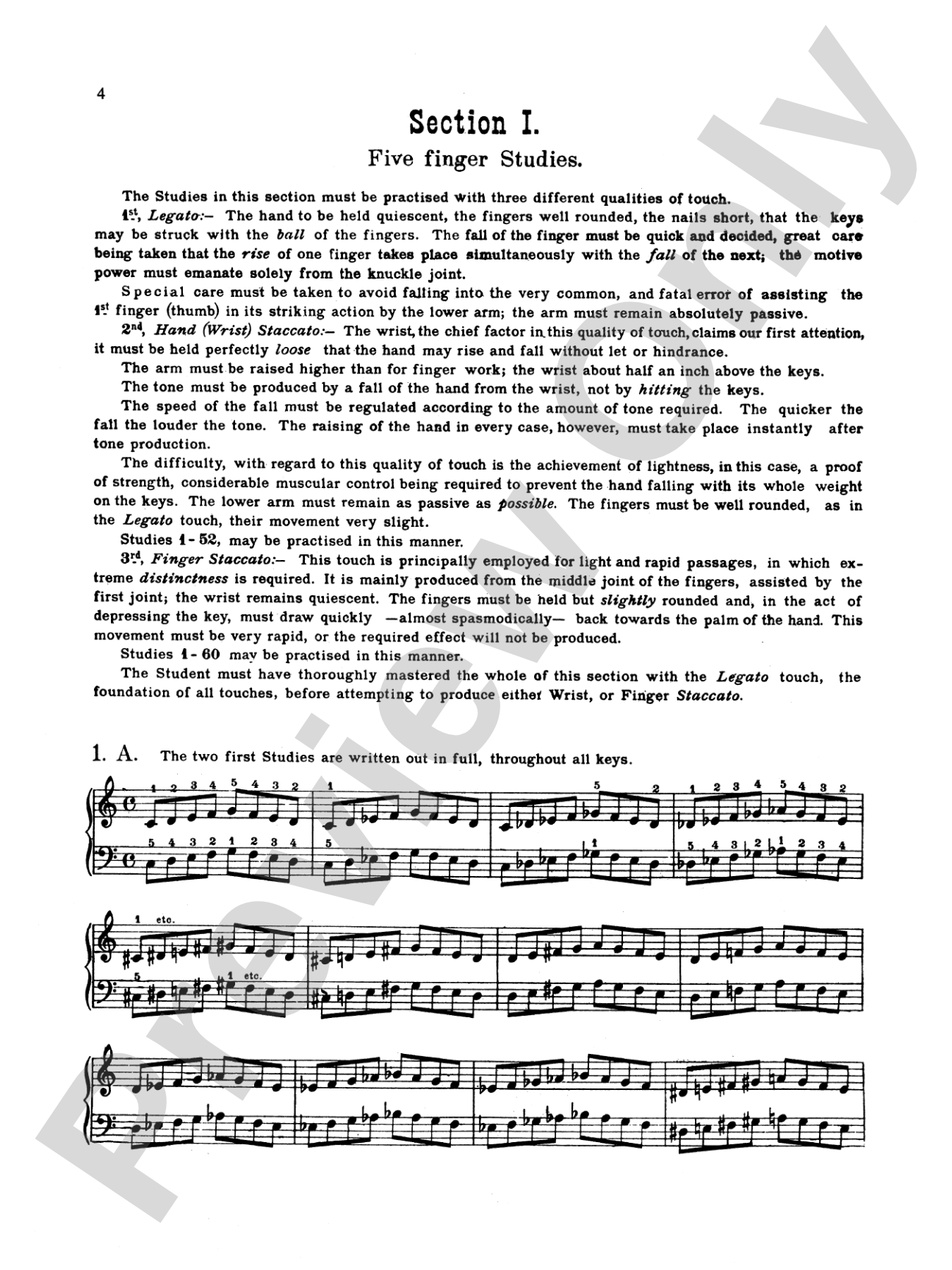 Beringer: Daily Technical Studies for Piano: Piano Book