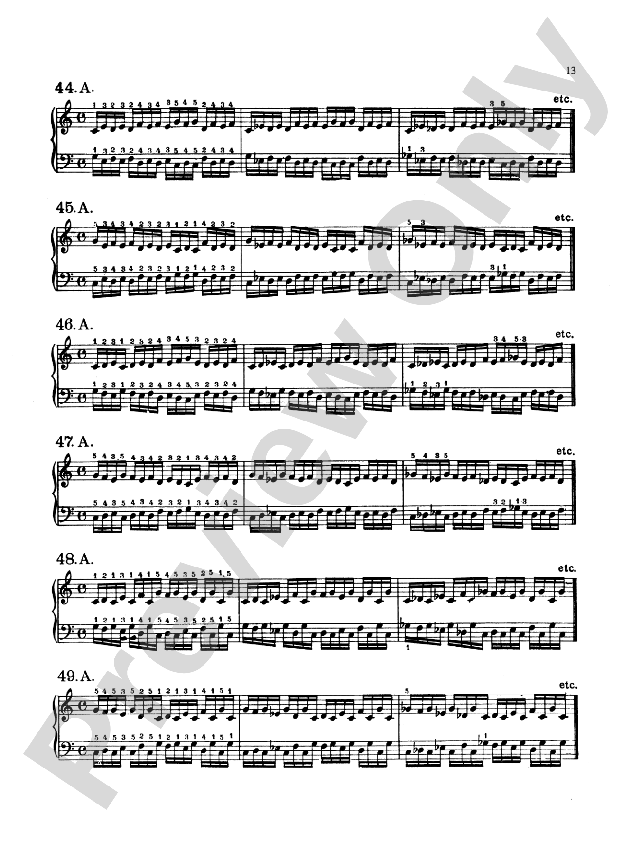 Beringer: Daily Technical Studies for Piano: Piano Book