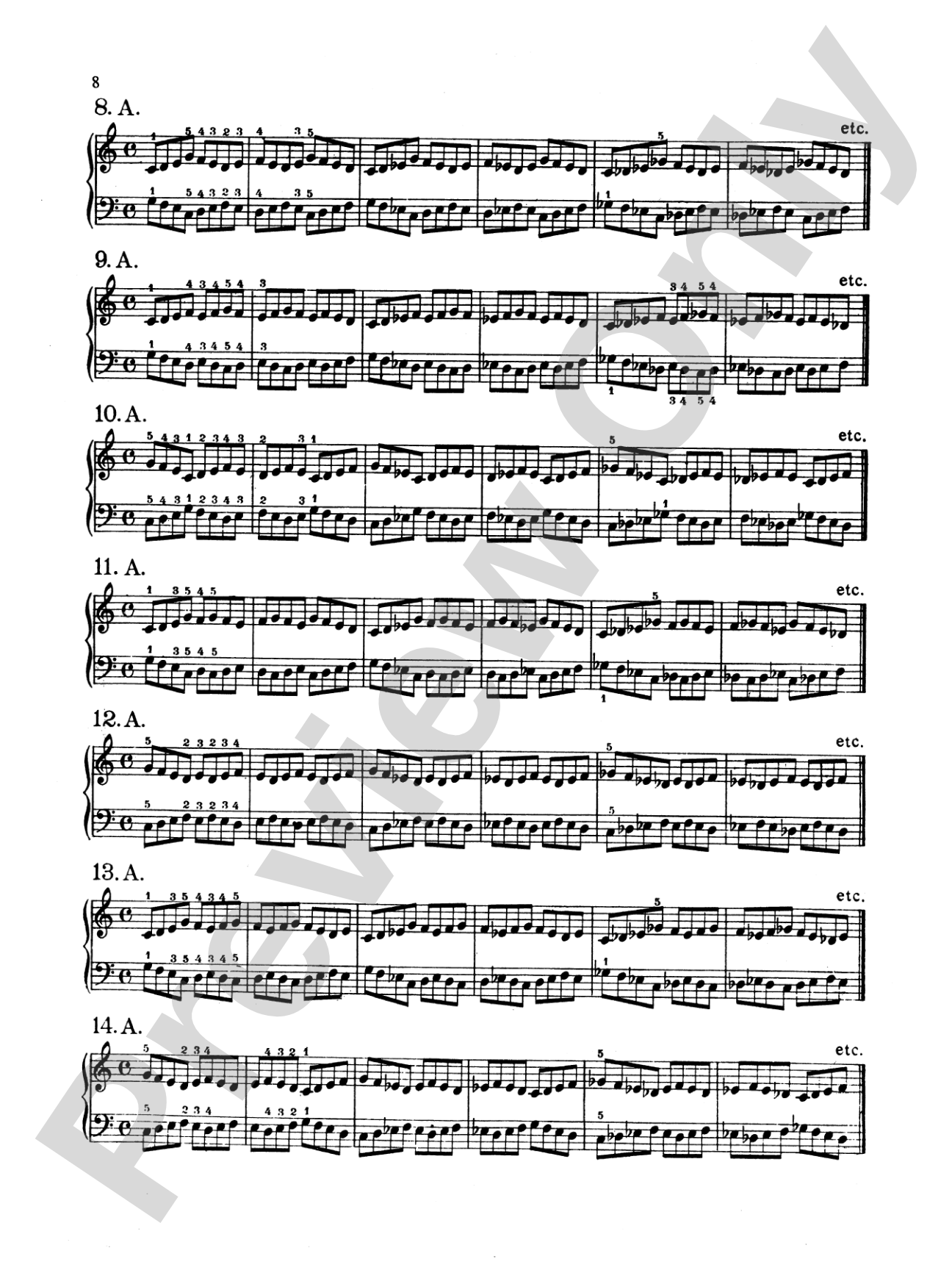 Beringer: Daily Technical Studies for Piano: Piano Book