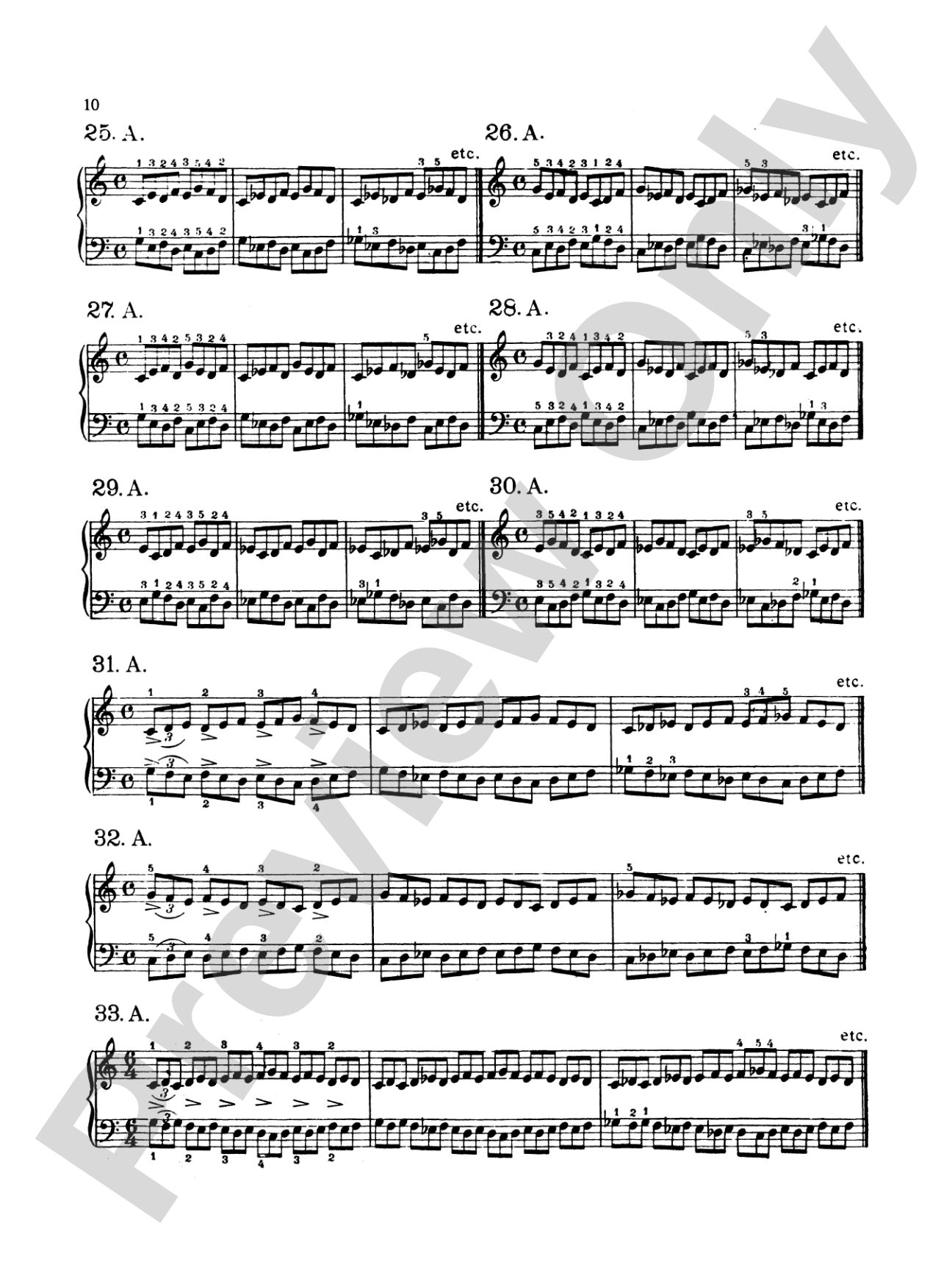 Beringer: Daily Technical Studies for Piano: Piano Book