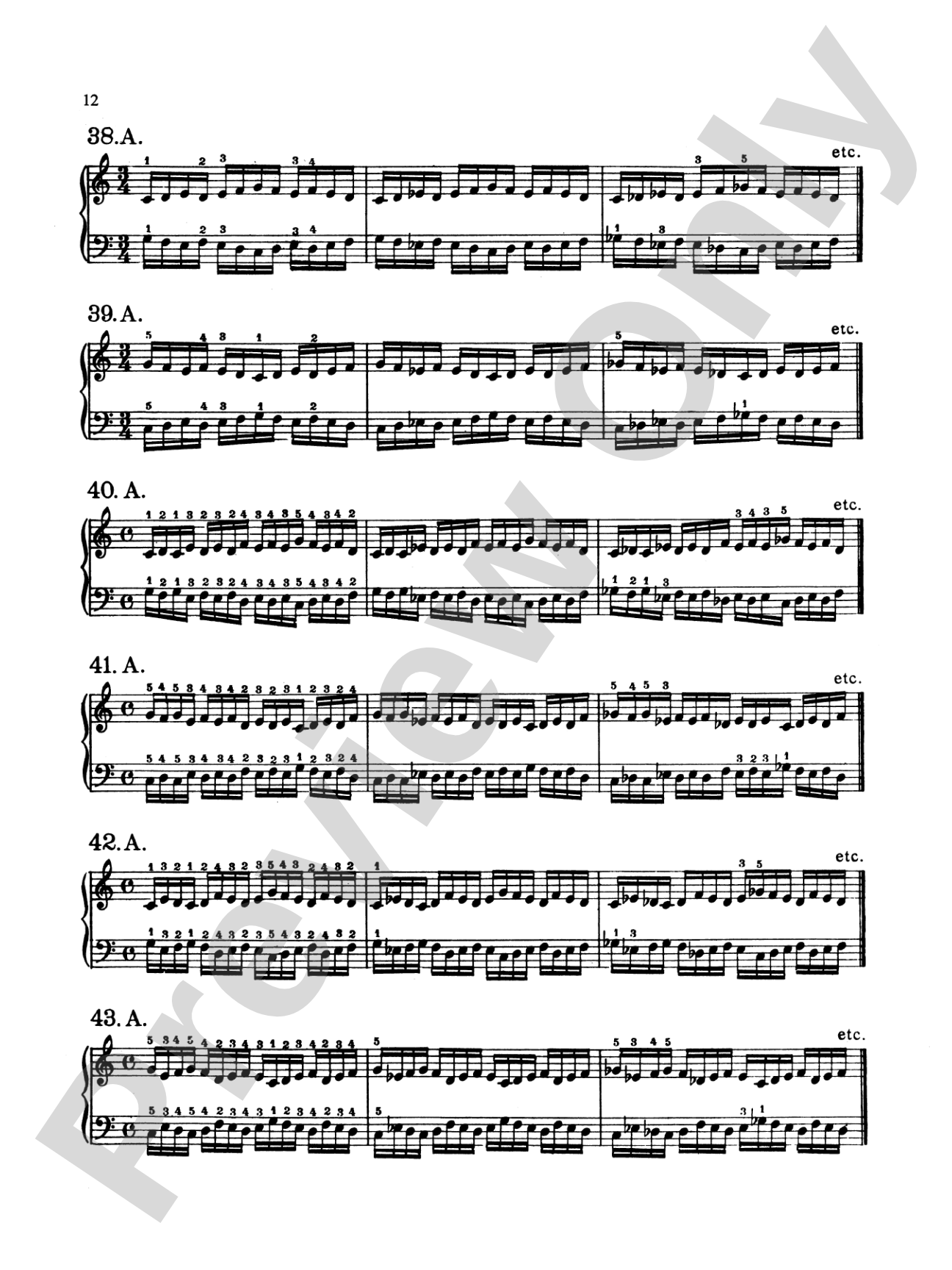 Beringer: Daily Technical Studies for Piano: Piano Book