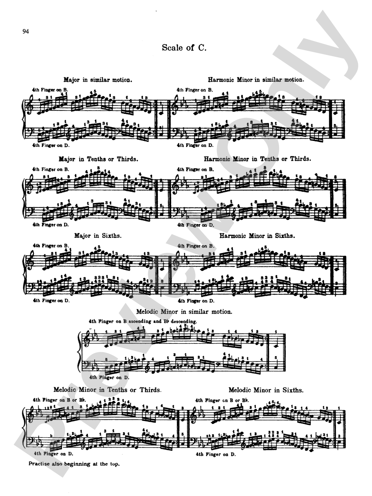 Beringer: Daily Technical Studies for Piano