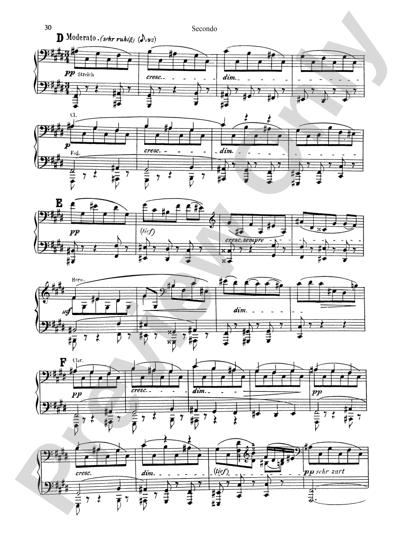 Bruckner: Symphony No. 7 in E Major (ISBN: 076926431X)