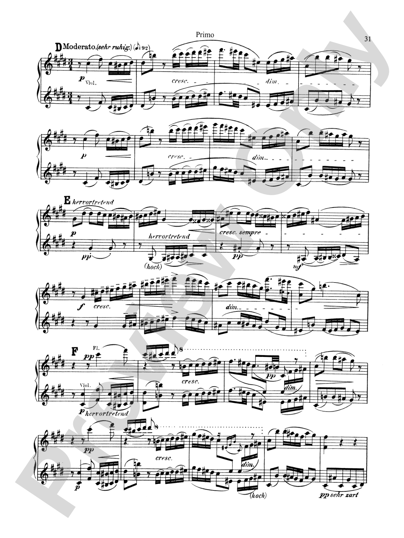 Bruckner: Symphony No. 7 in E Major (ISBN: 076926431X)