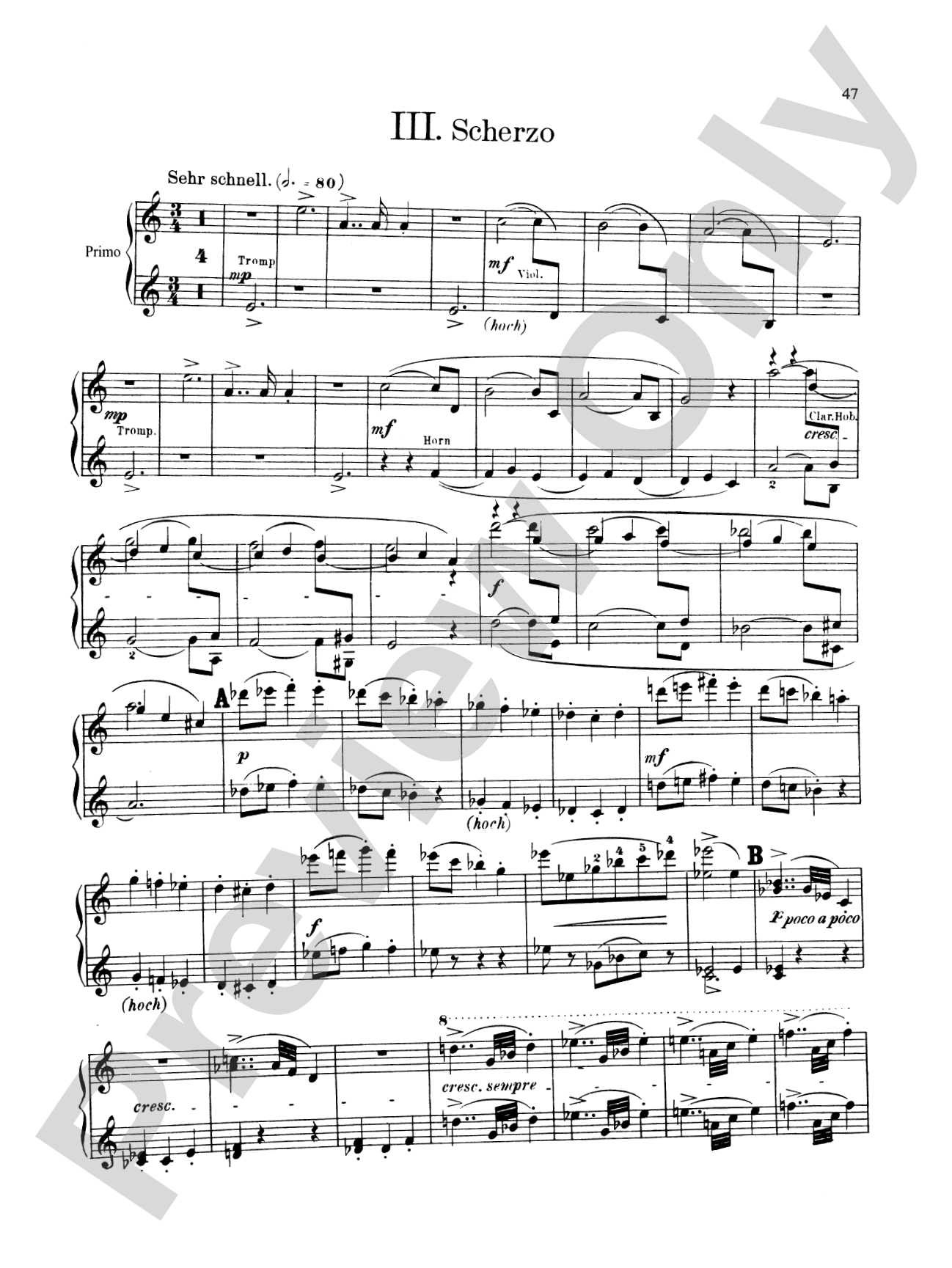 Bruckner: Symphony No. 7 in E Major (ISBN: 076926431X)