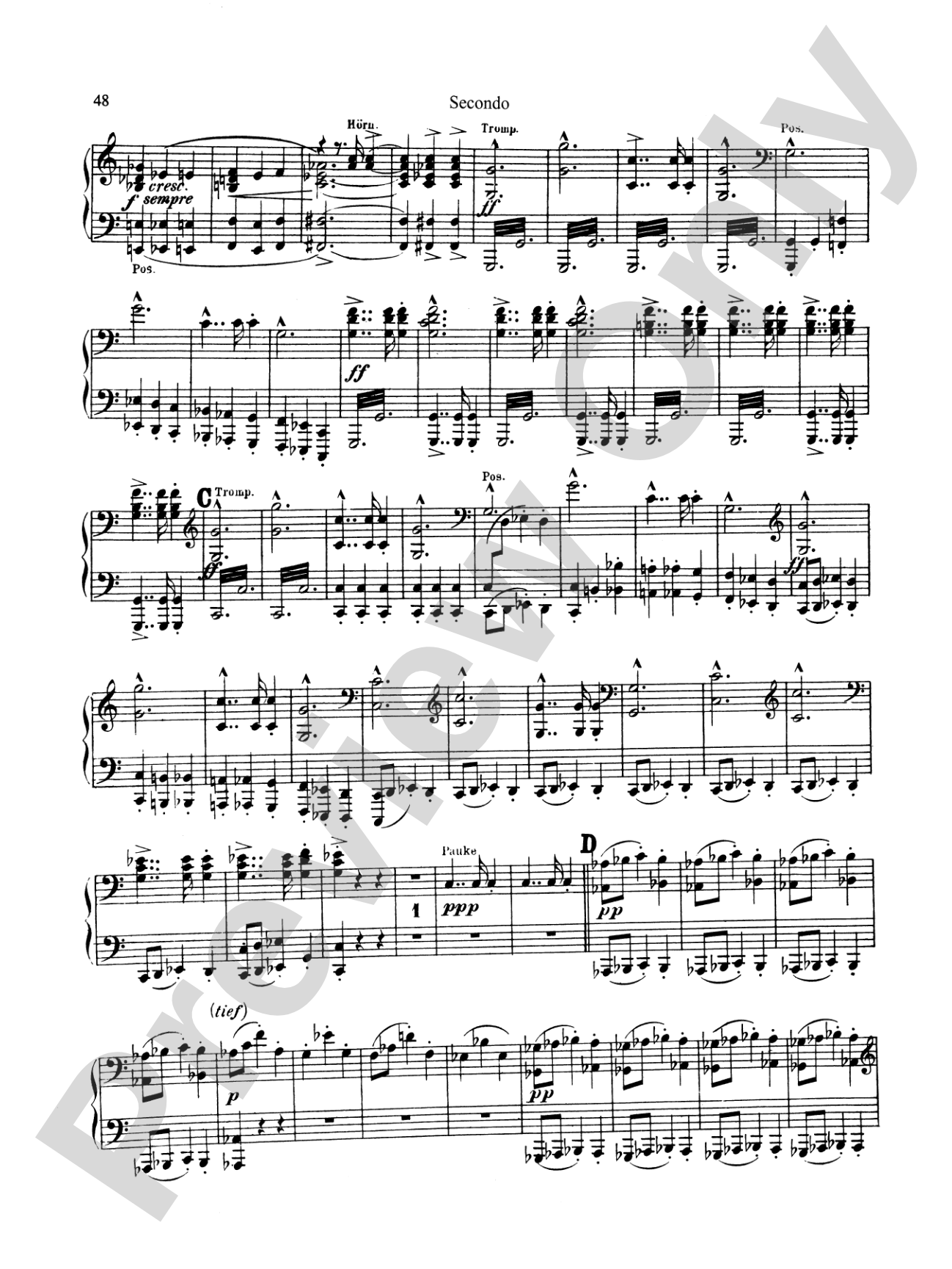 Bruckner: Symphony No. 7 in E Major (ISBN: 076926431X)