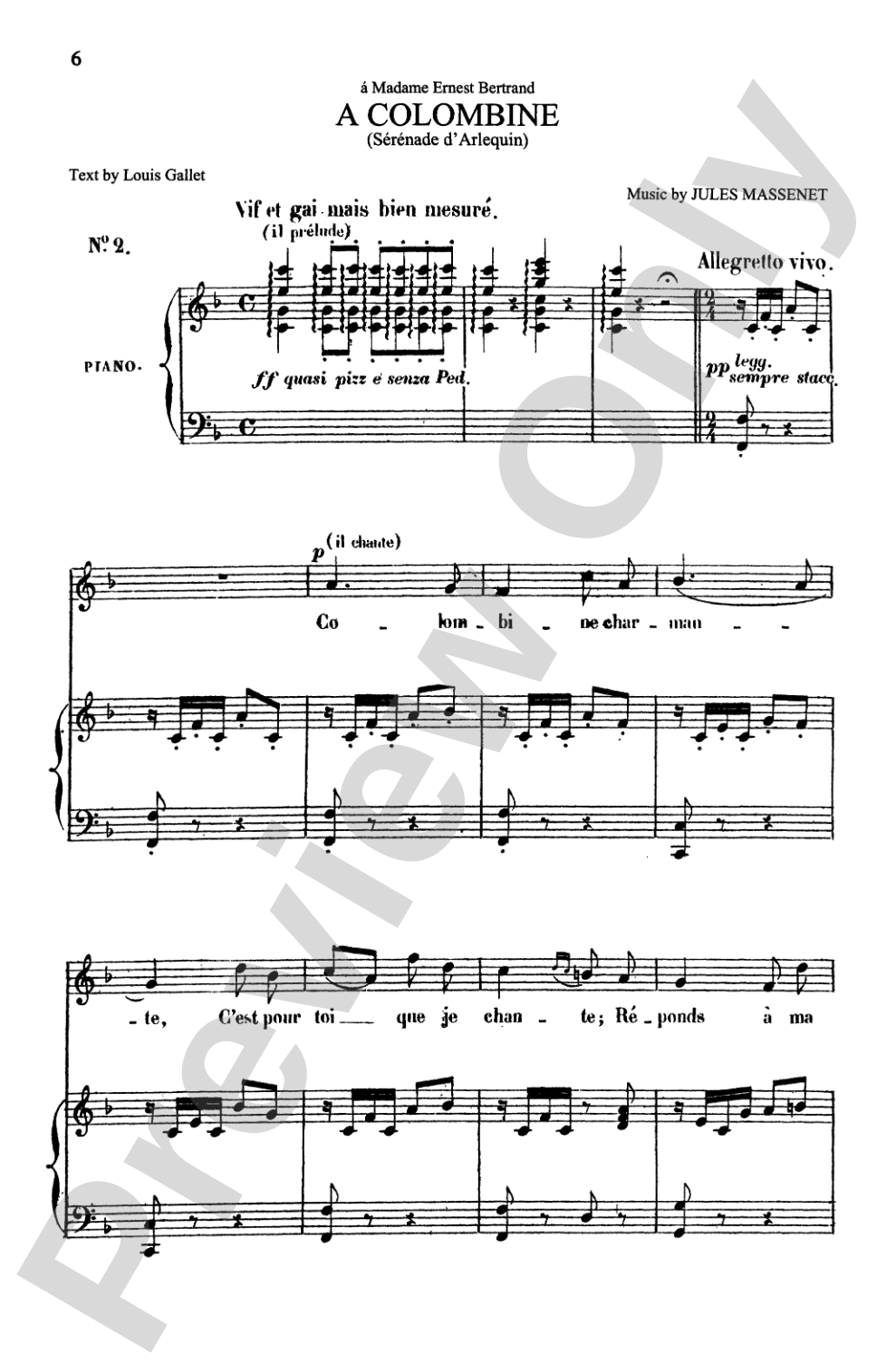 Massenet: Songs, Volume I, High Voice (French)