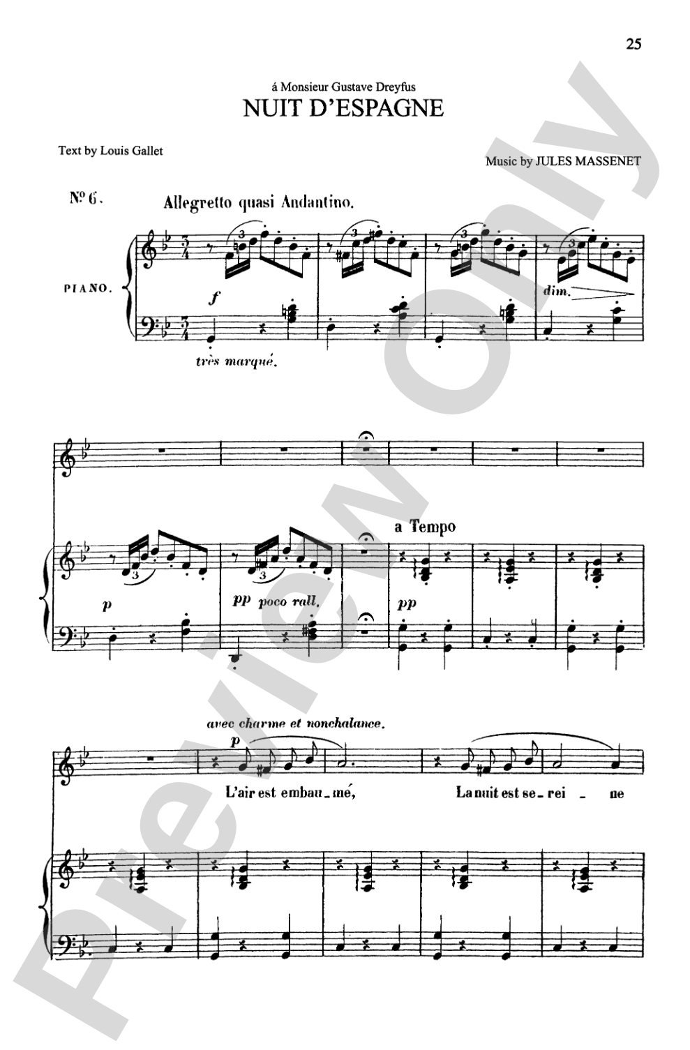 Massenet: Songs, Volume I, High Voice (French)