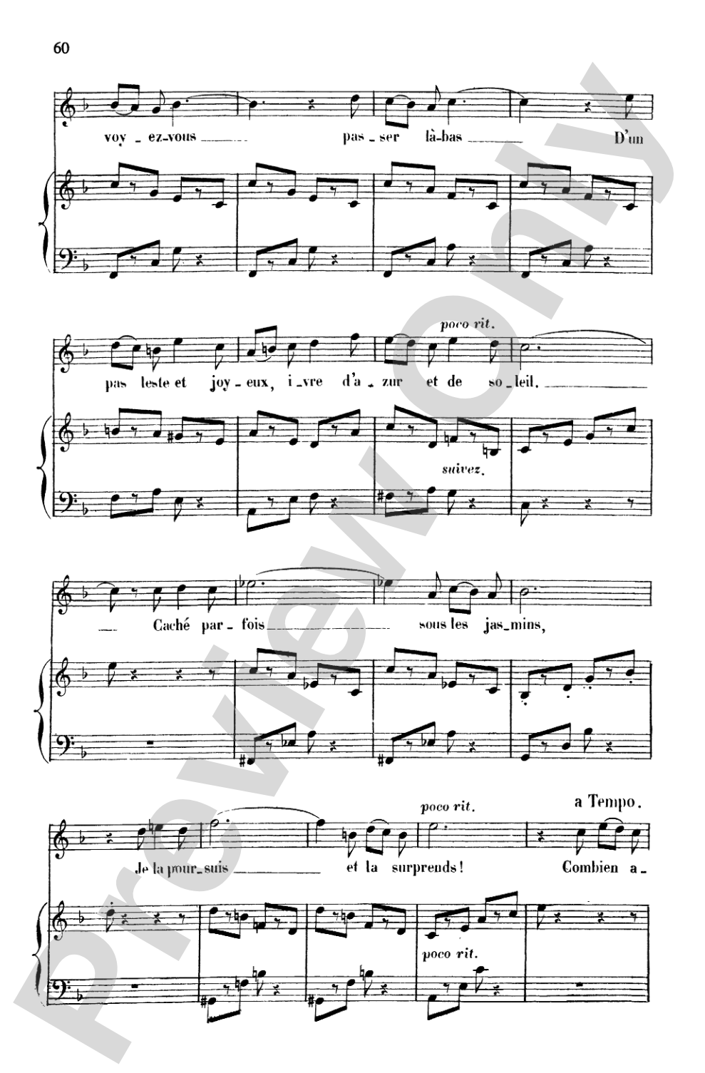 Massenet: Songs, Volume I, High Voice (French)