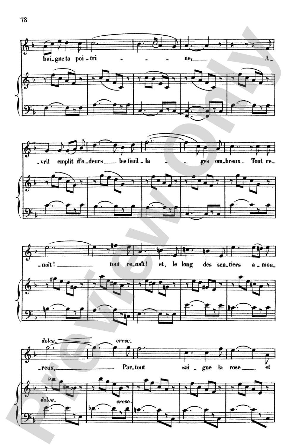 Massenet: Songs, Volume I, High Voice (French)