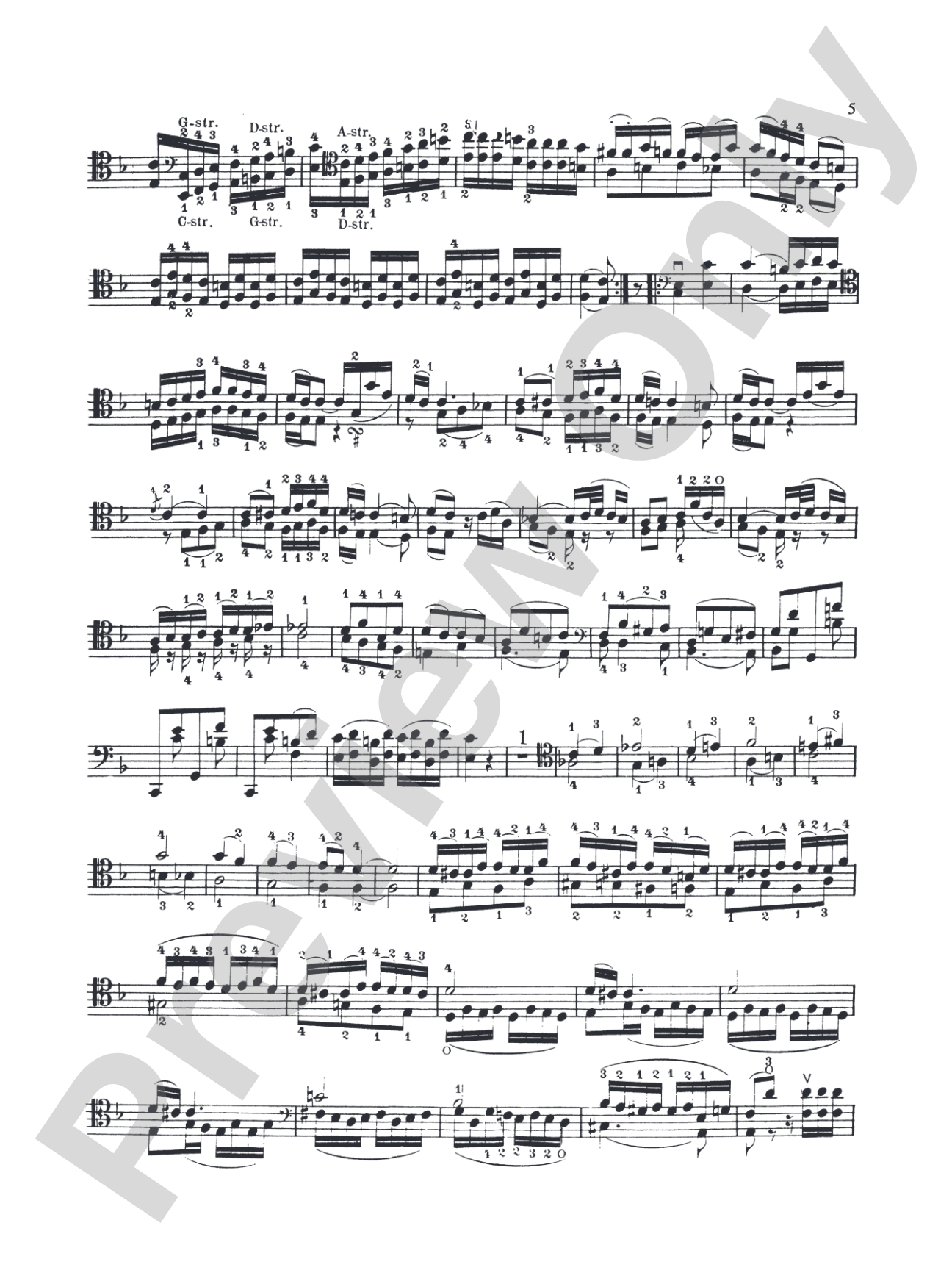 Duport: Twenty-one Etudes: Cello Book