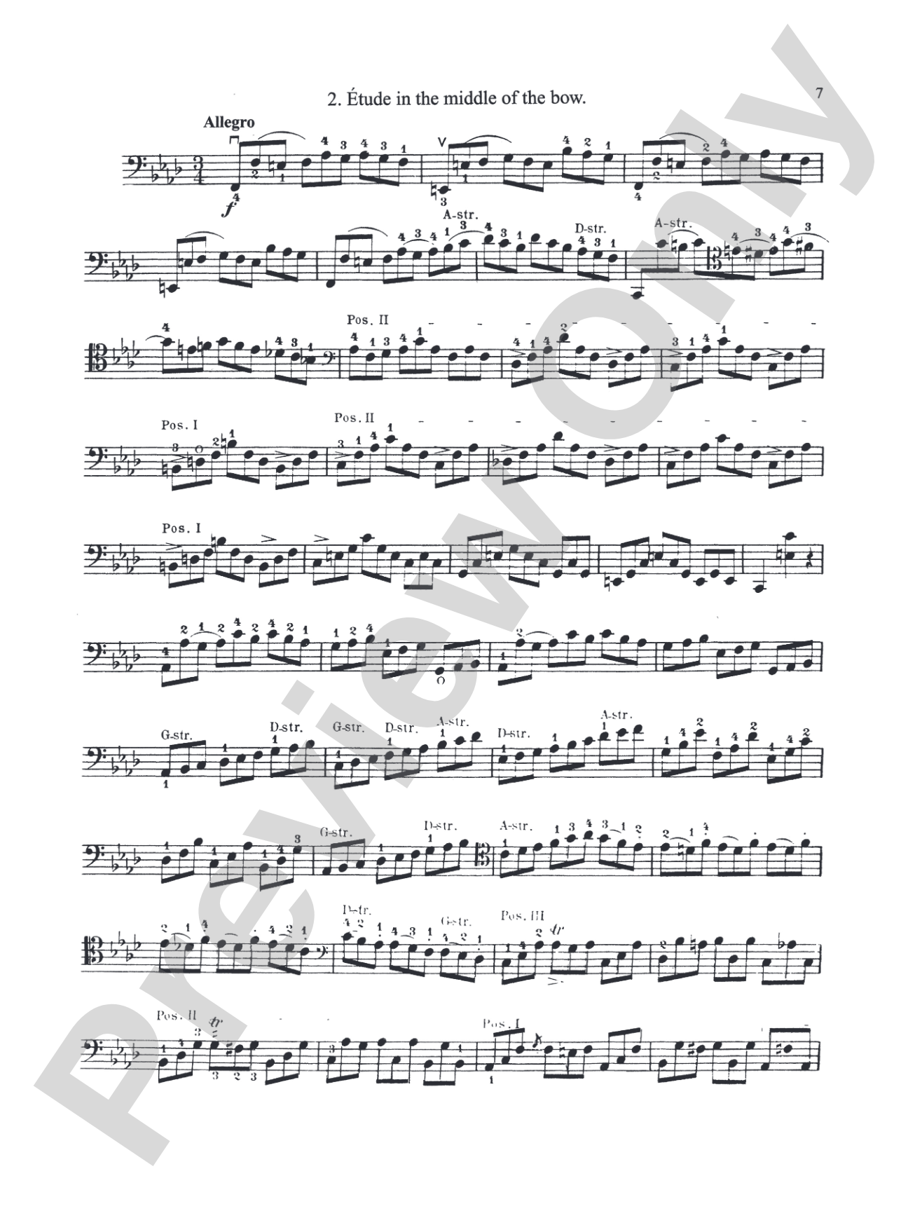 Duport: Twenty-one Etudes