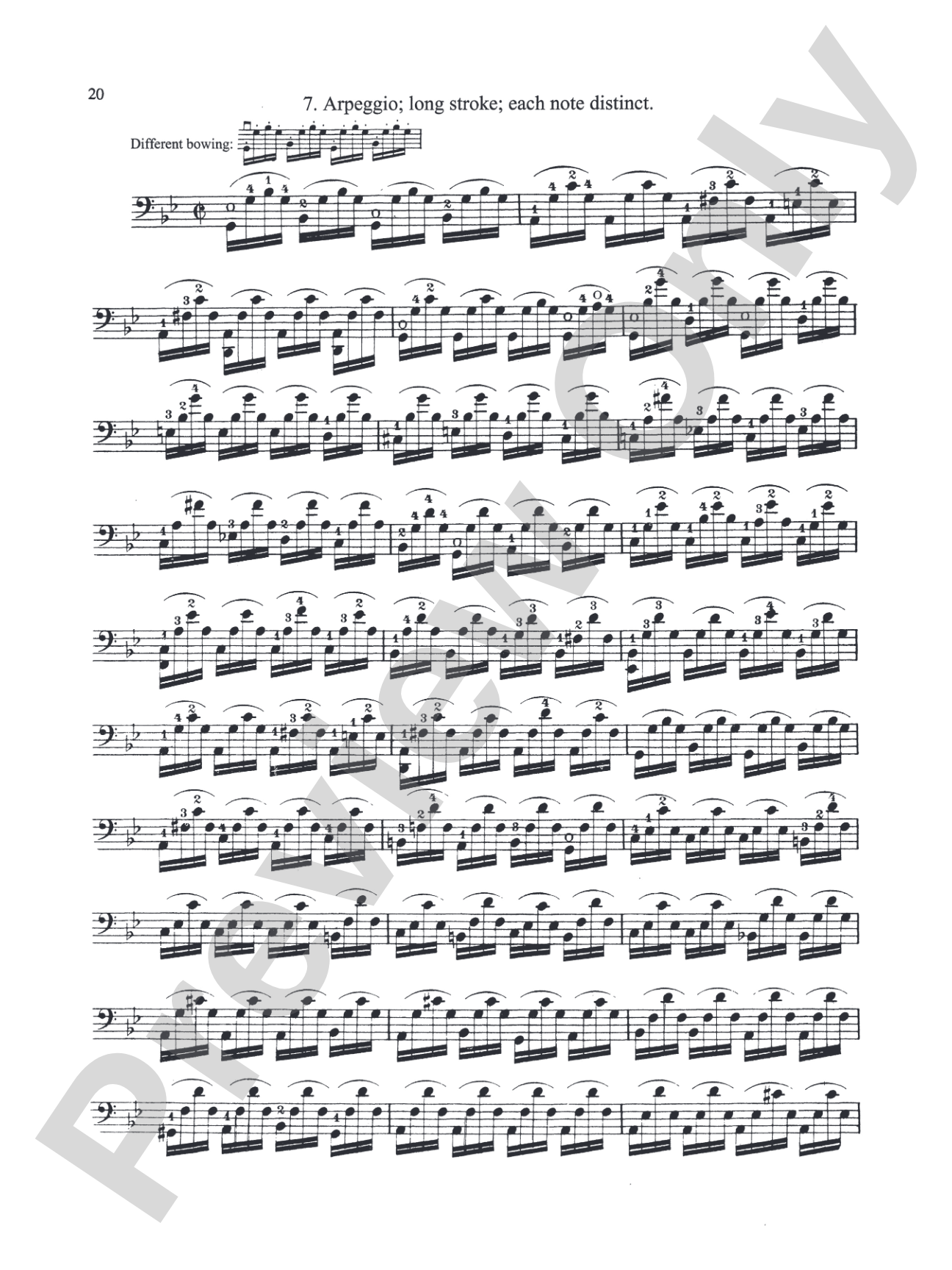 Duport: Twenty-one Etudes