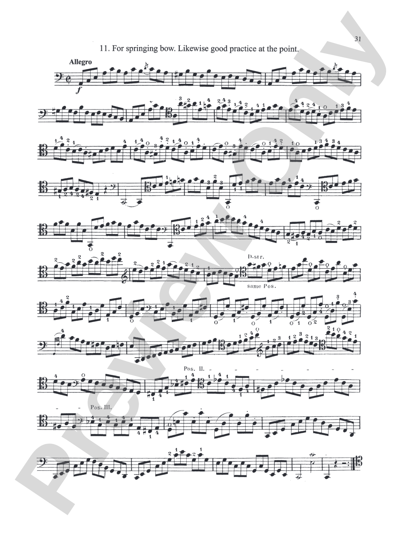 Duport: Twenty-one Etudes