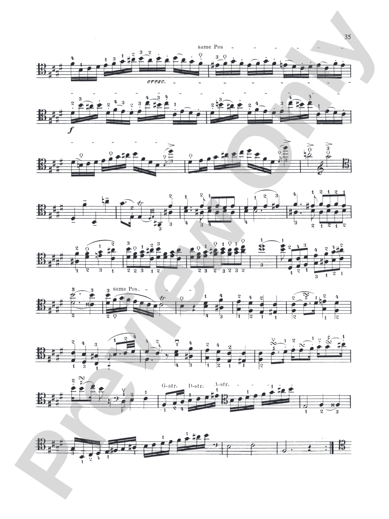 Duport: Twenty-one Etudes