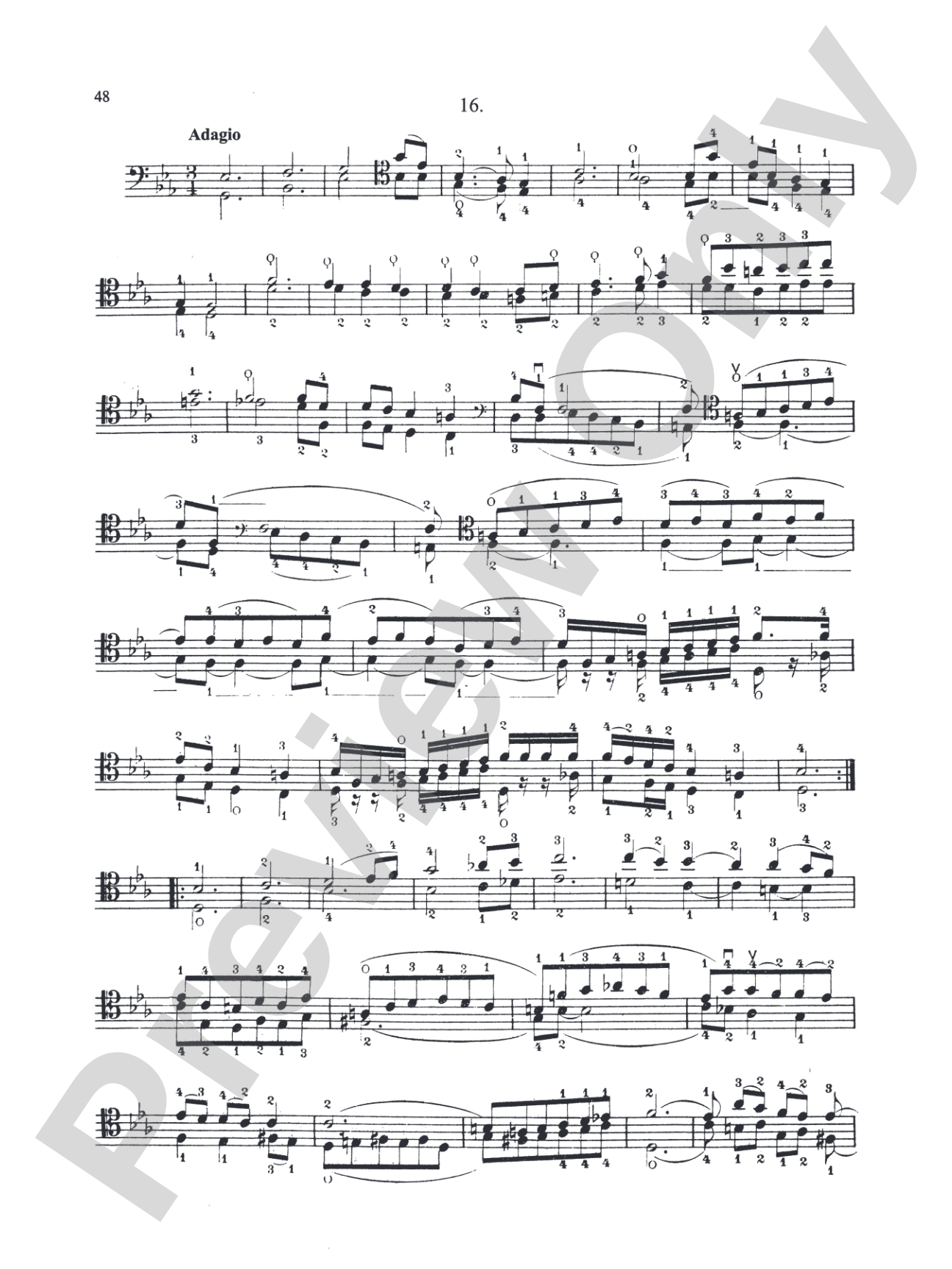 Duport: Twenty-one Etudes