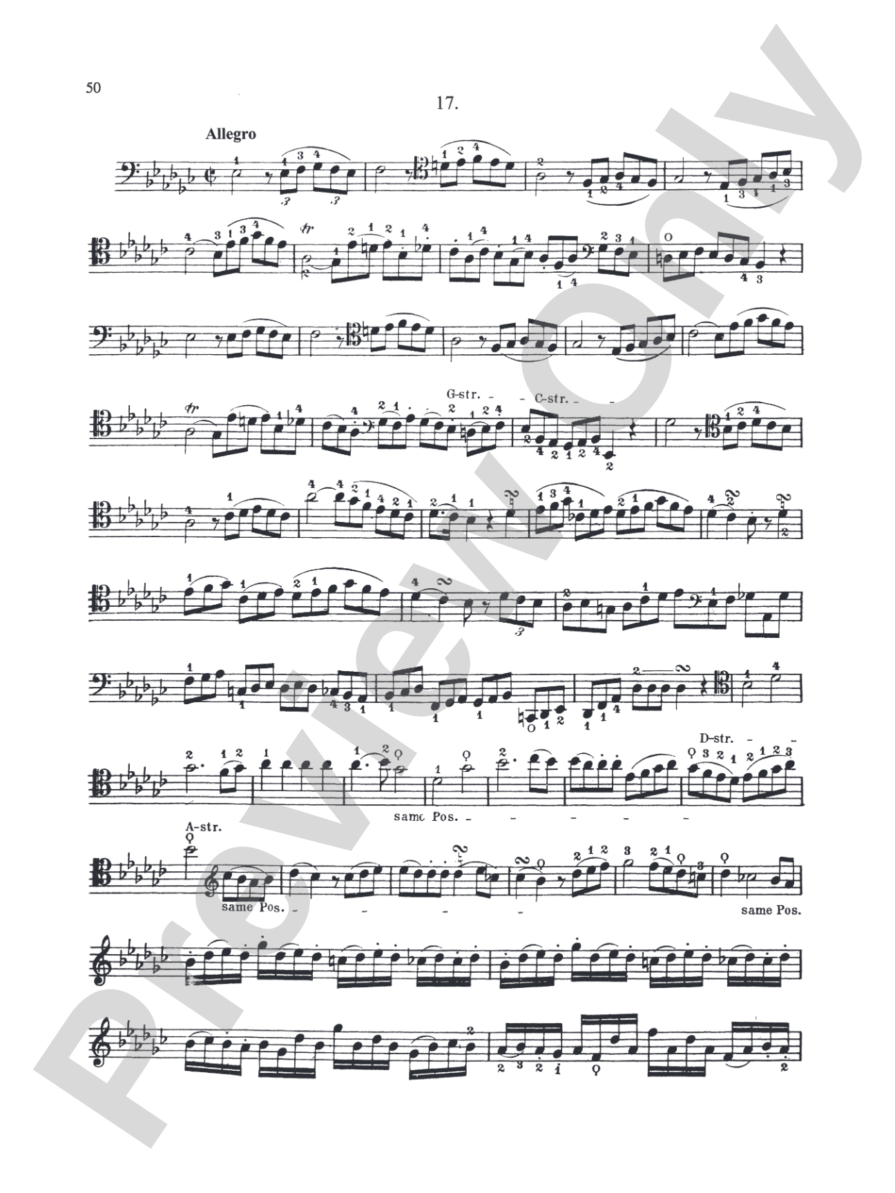 Duport: Twenty-one Etudes