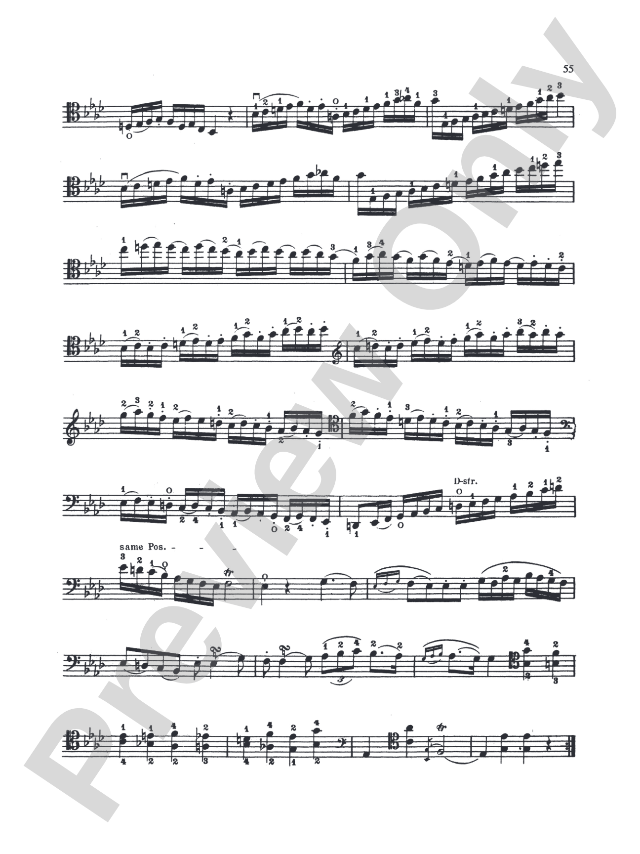 Duport: Twenty-one Etudes