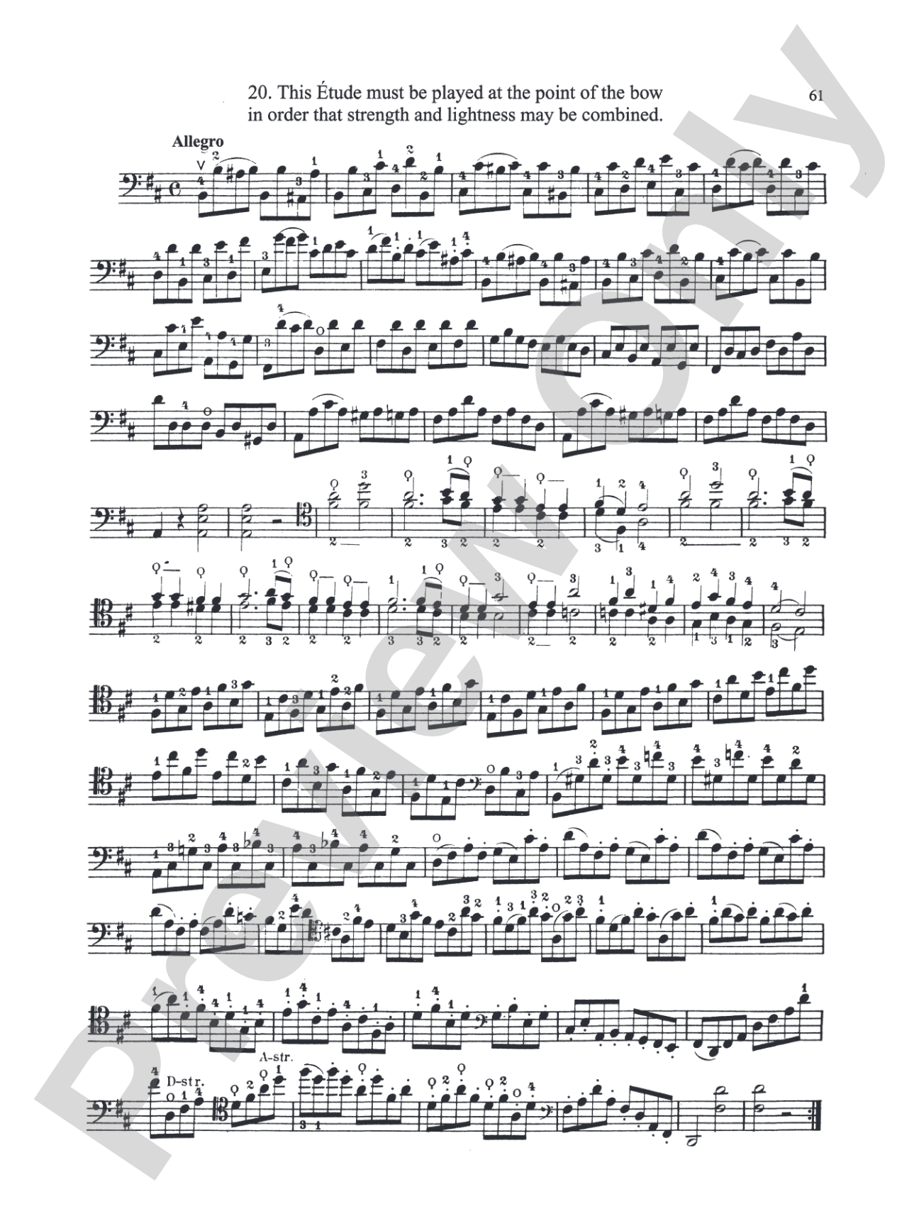 Duport: Twenty-one Etudes