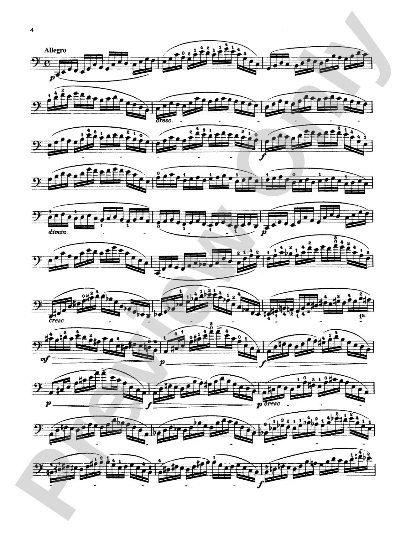 Grützmacher: Etudes, Op. 38: Cello Book