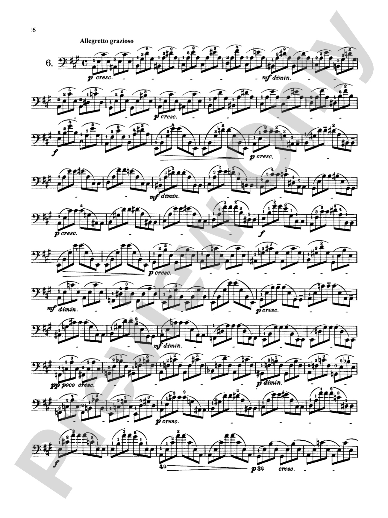 Grützmacher: Etudes, Op. 38