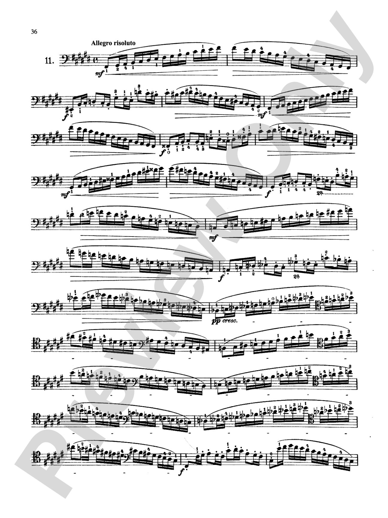 Grützmacher: Etudes, Op. 38