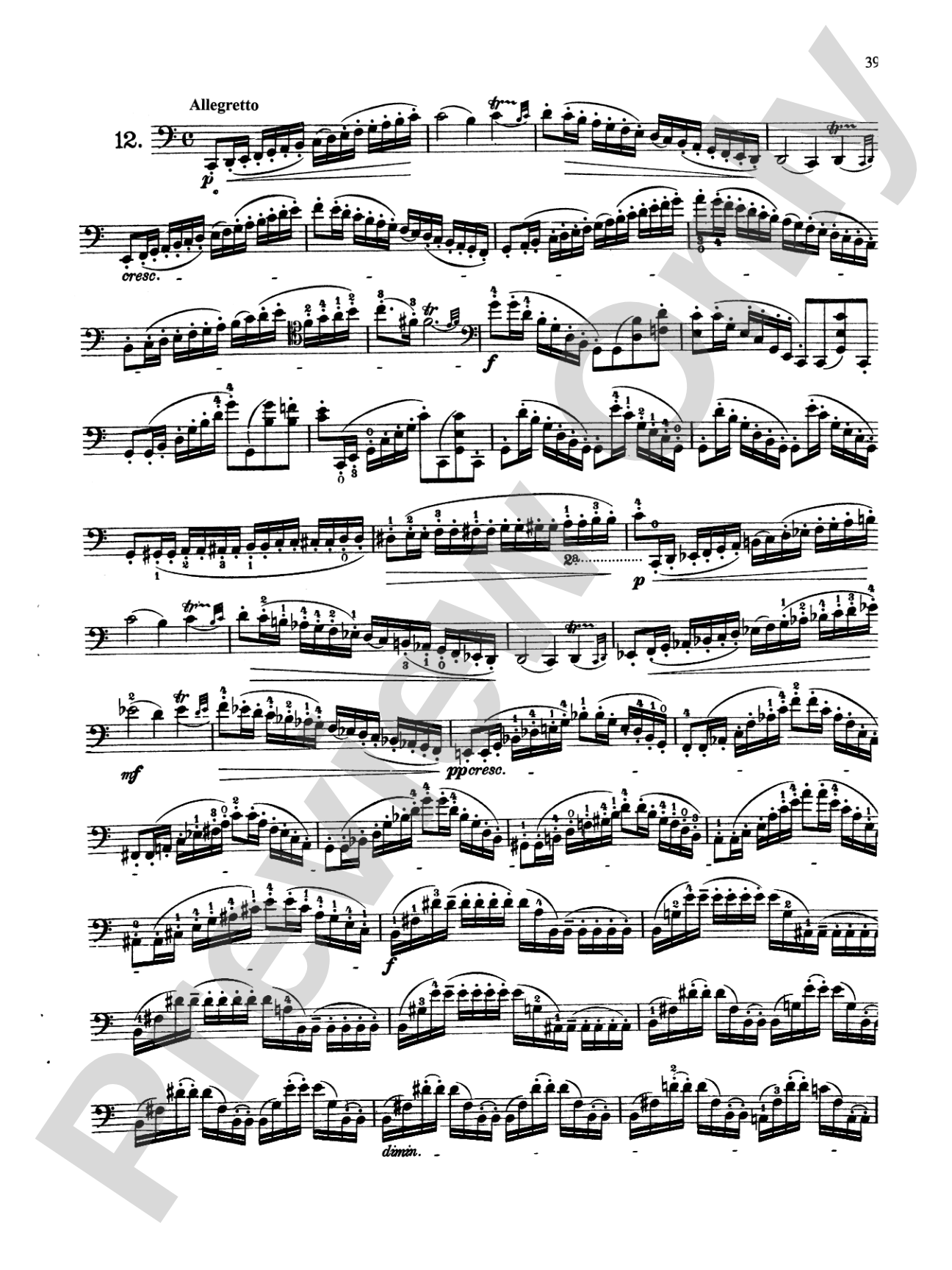 Grützmacher: Etudes, Op. 38