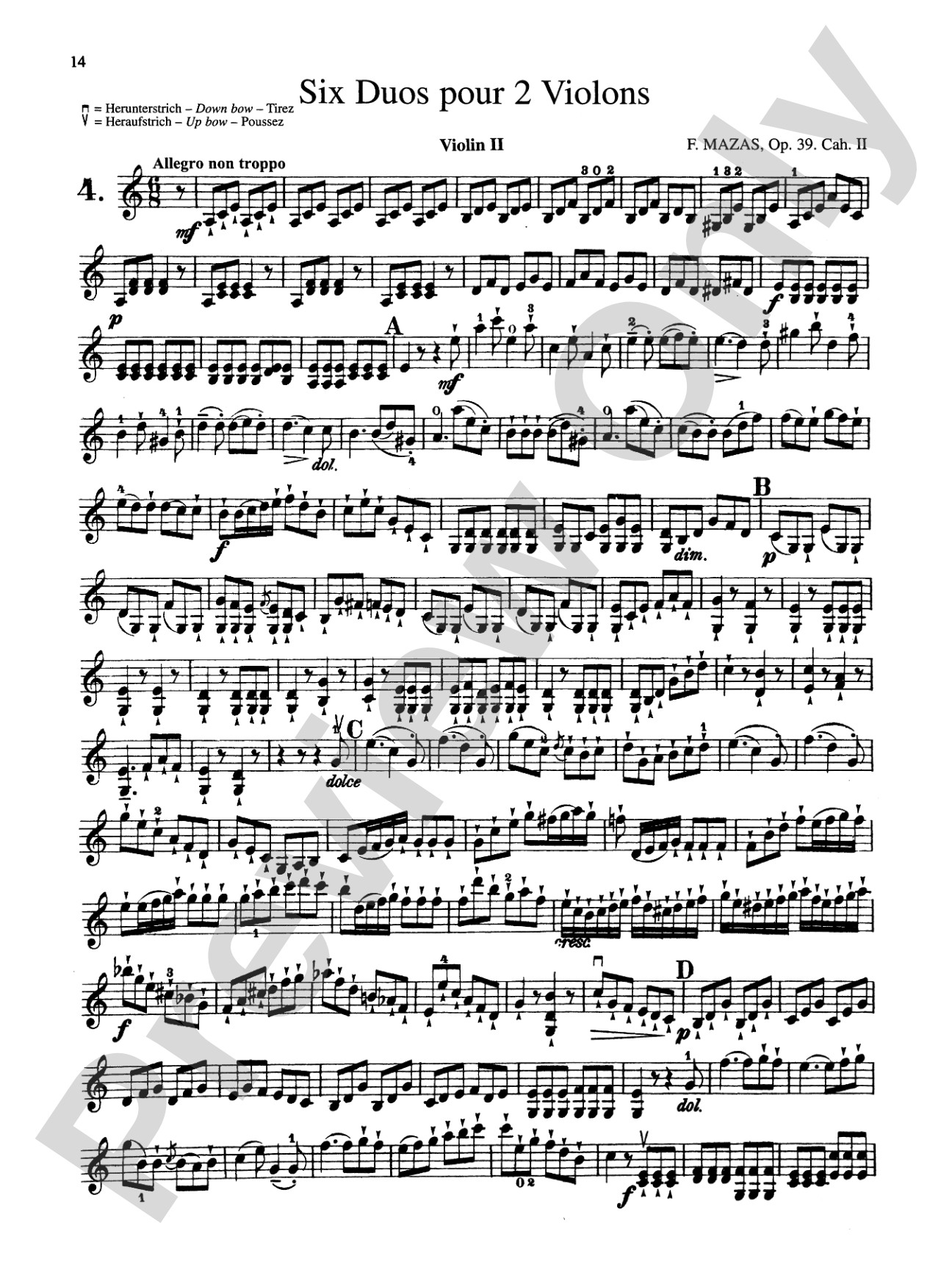Mazas: Six Duets, Op. 39