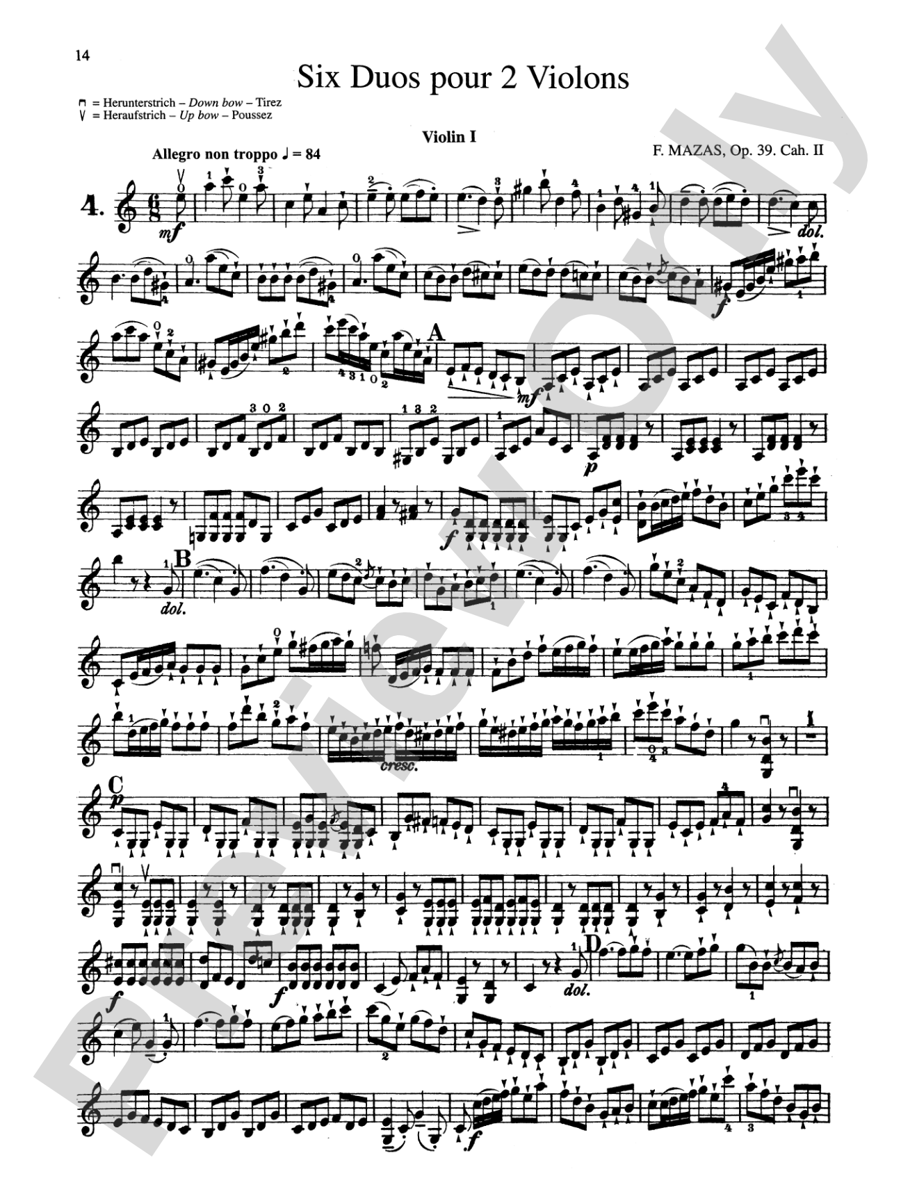Mazas: Six Duets, Op. 39