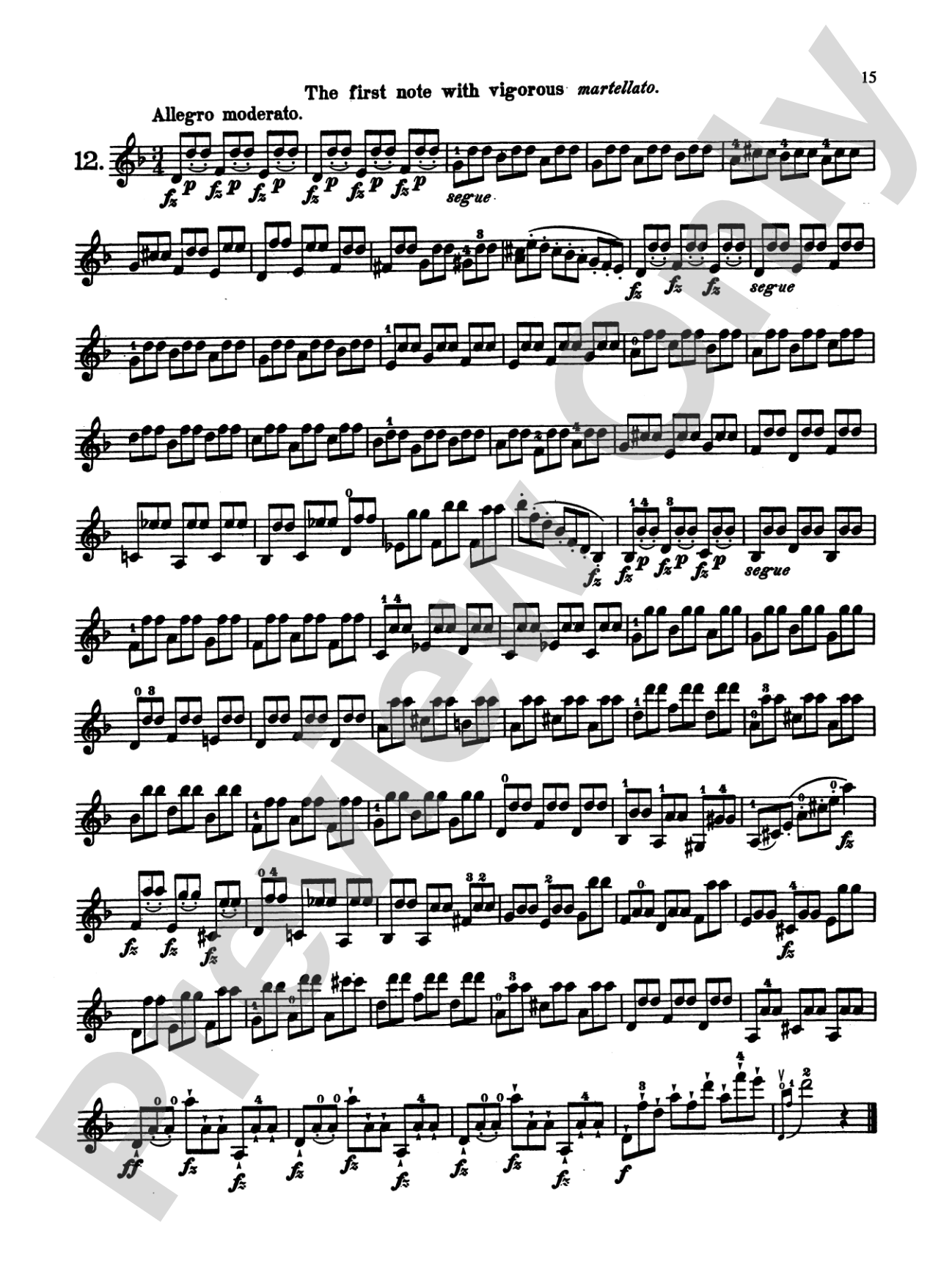 Mazas: 75 Progressive and Melodious Studies, Op. 36