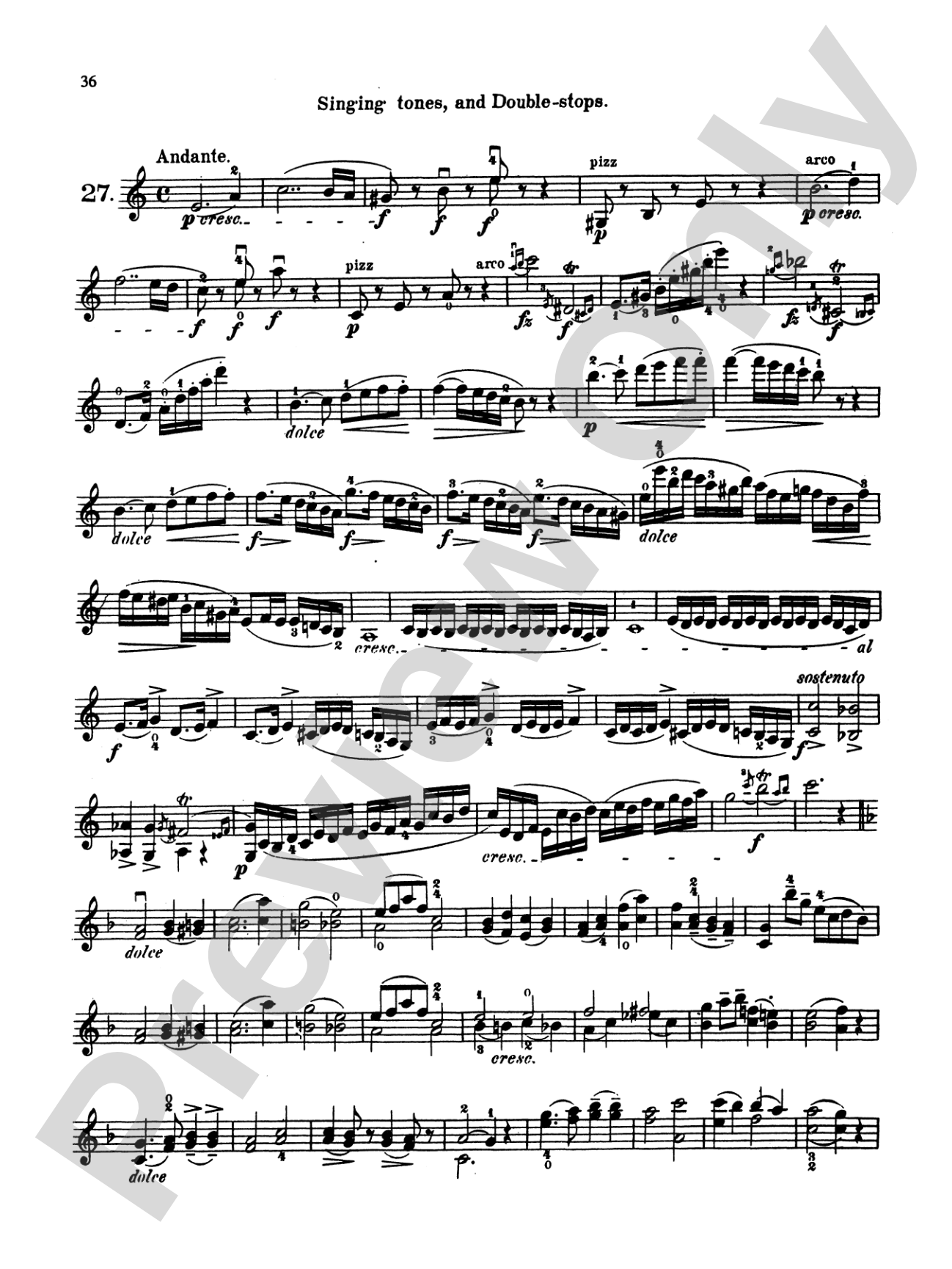 Mazas: 75 Progressive and Melodious Studies, Op. 36