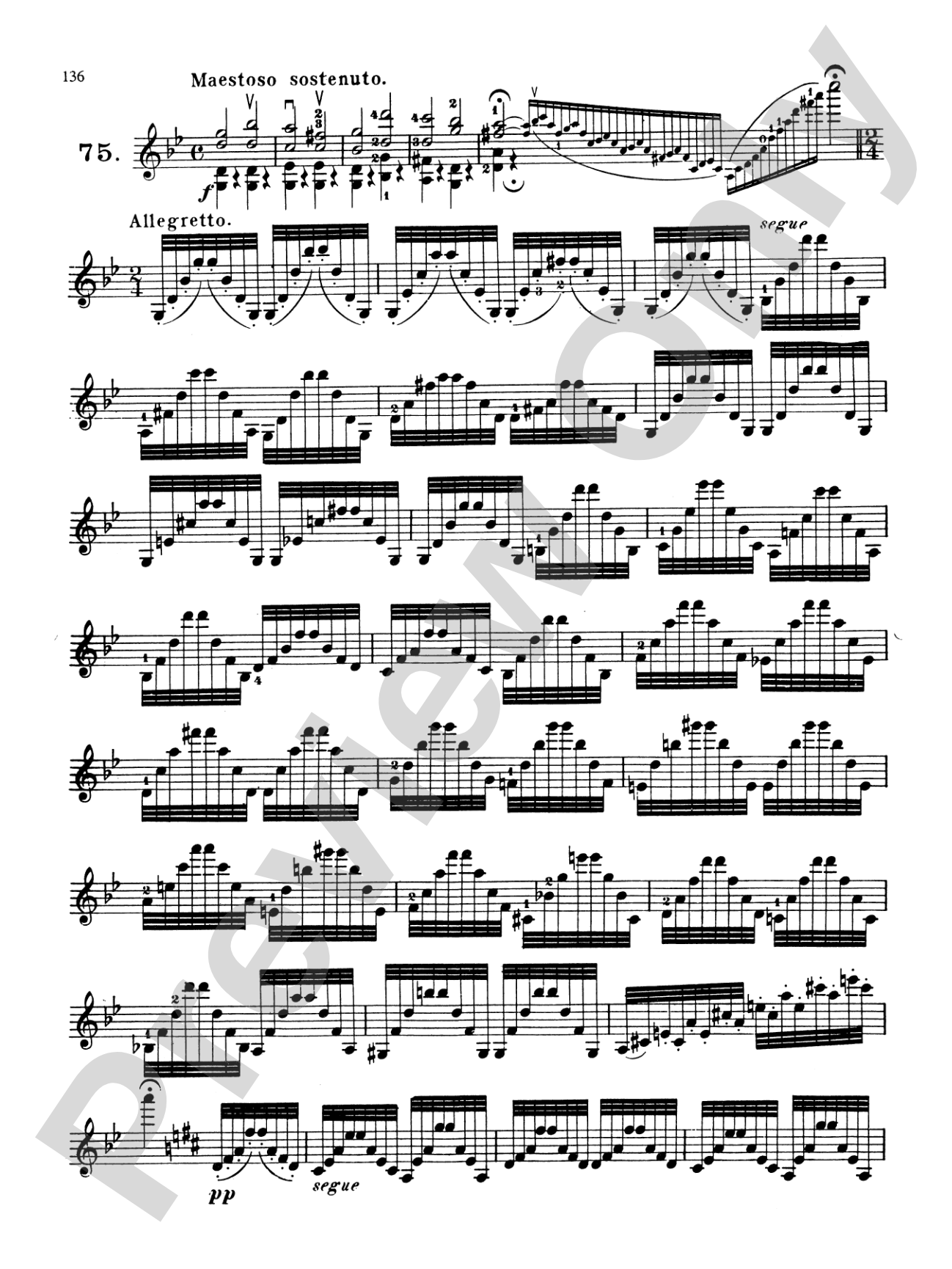 Mazas: 75 Progressive and Melodious Studies, Op. 36