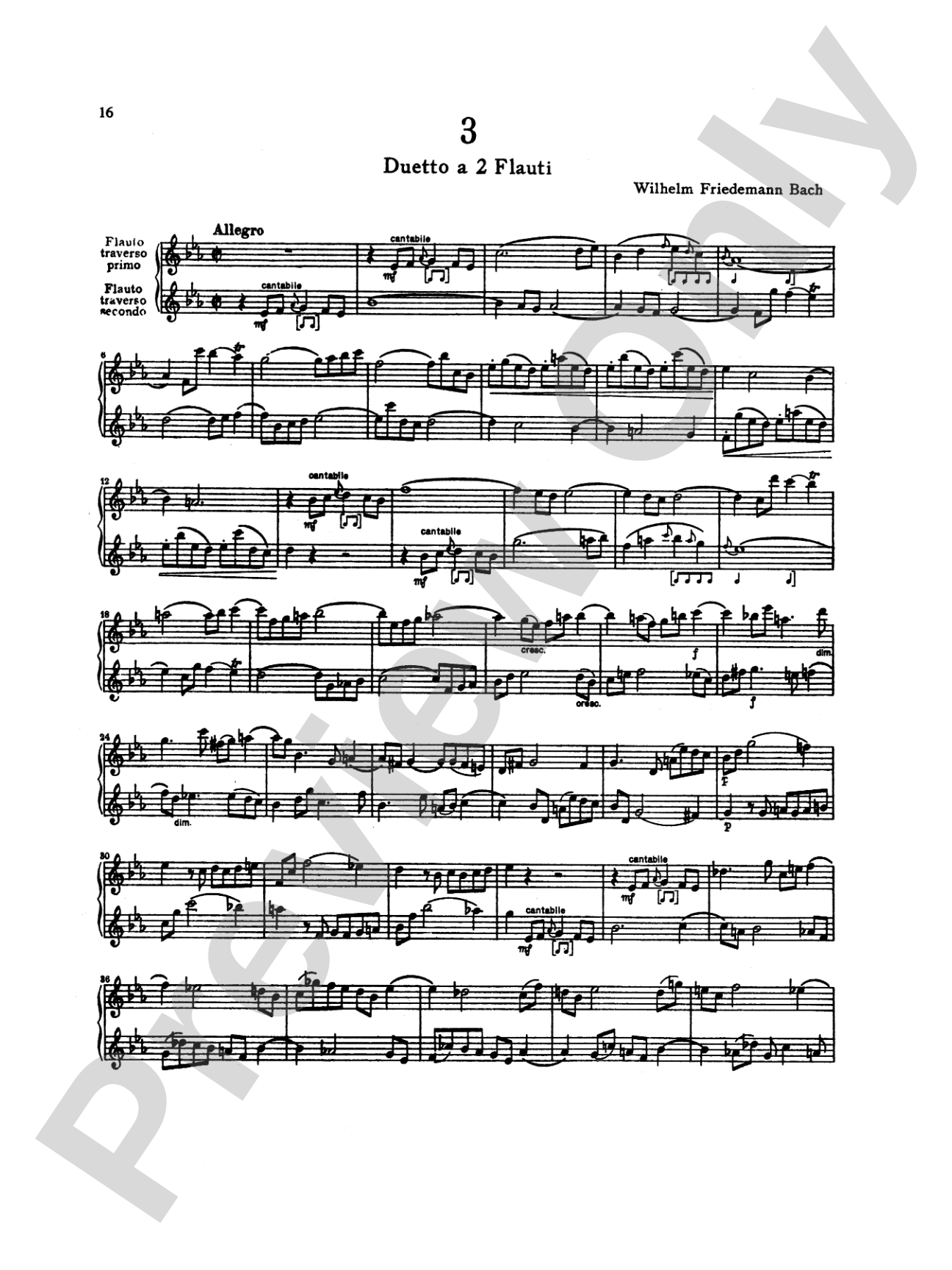 Bach: Six Duets