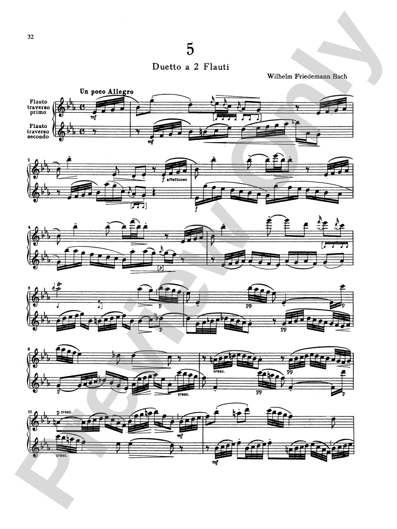 Bach: Six Duets